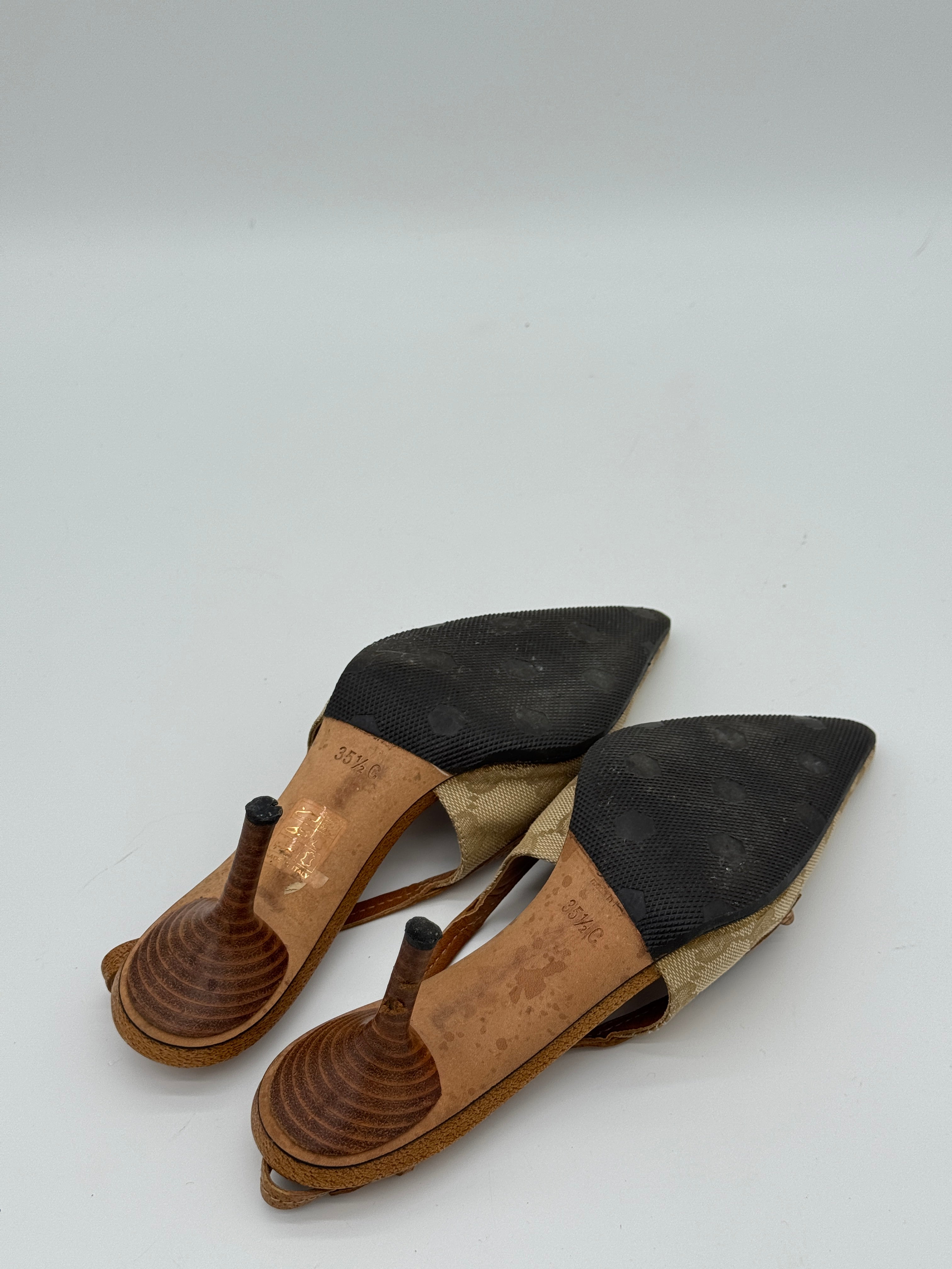 Gucci Scar Tess Heels