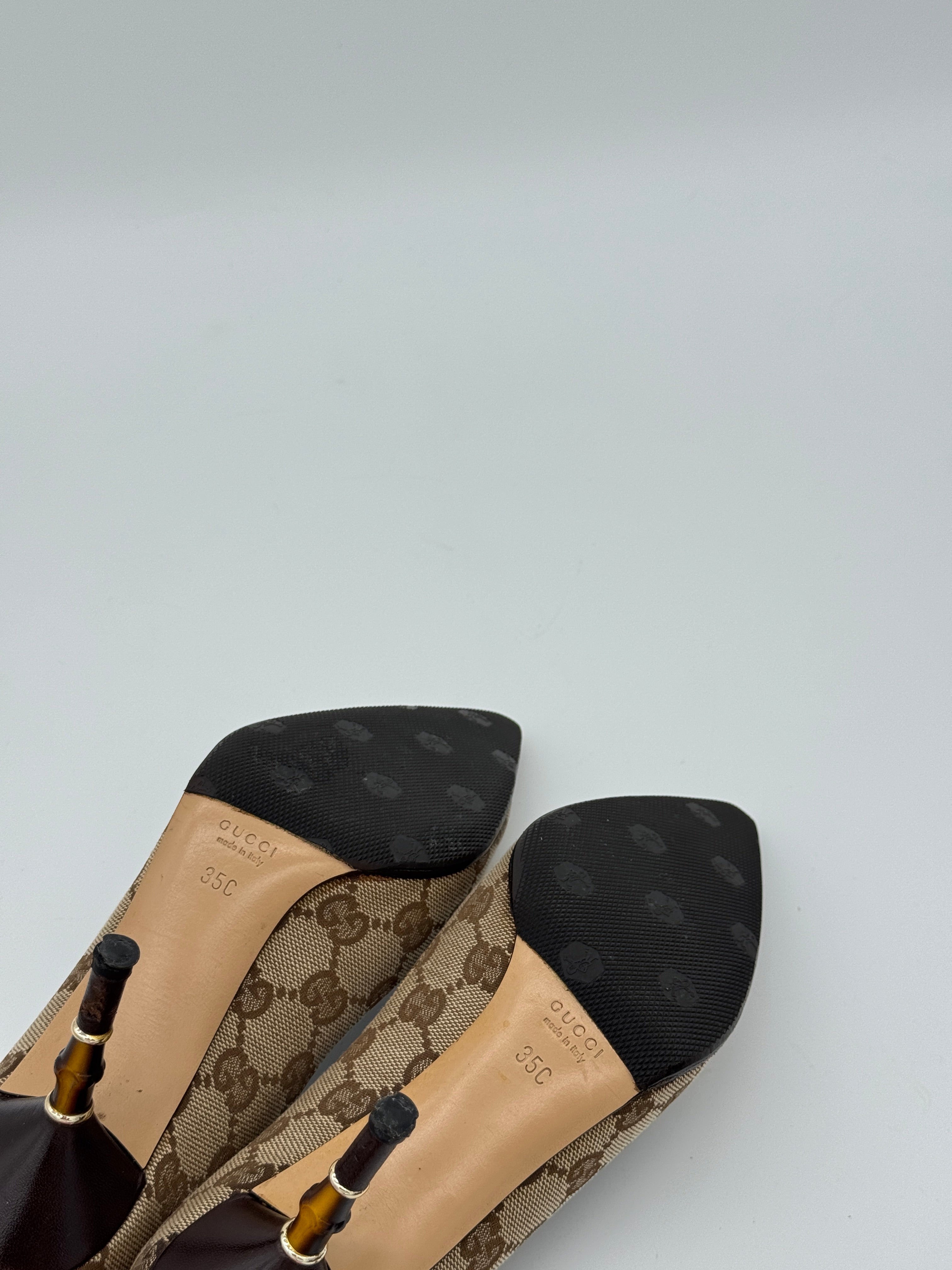 Gucci Bamboo Heels