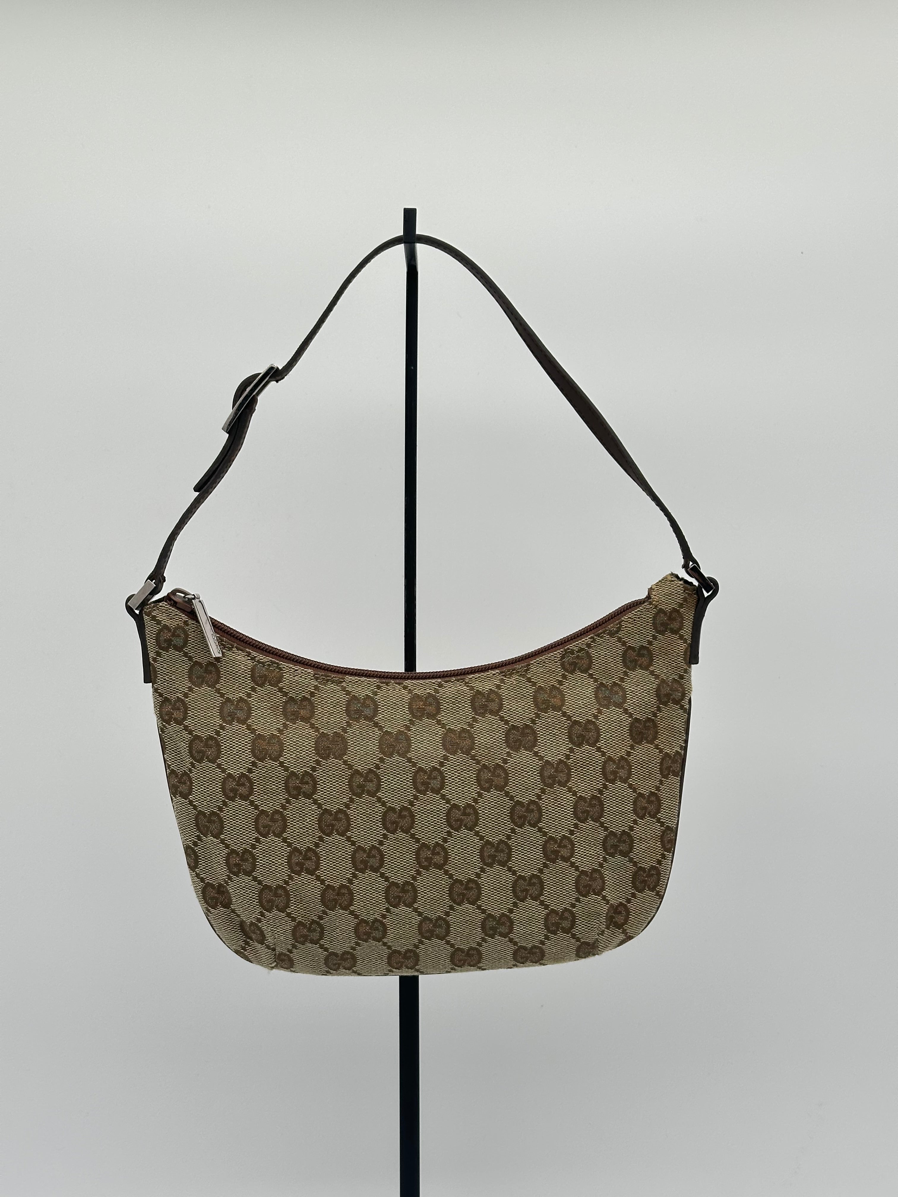 Gucci Canvas Baguette