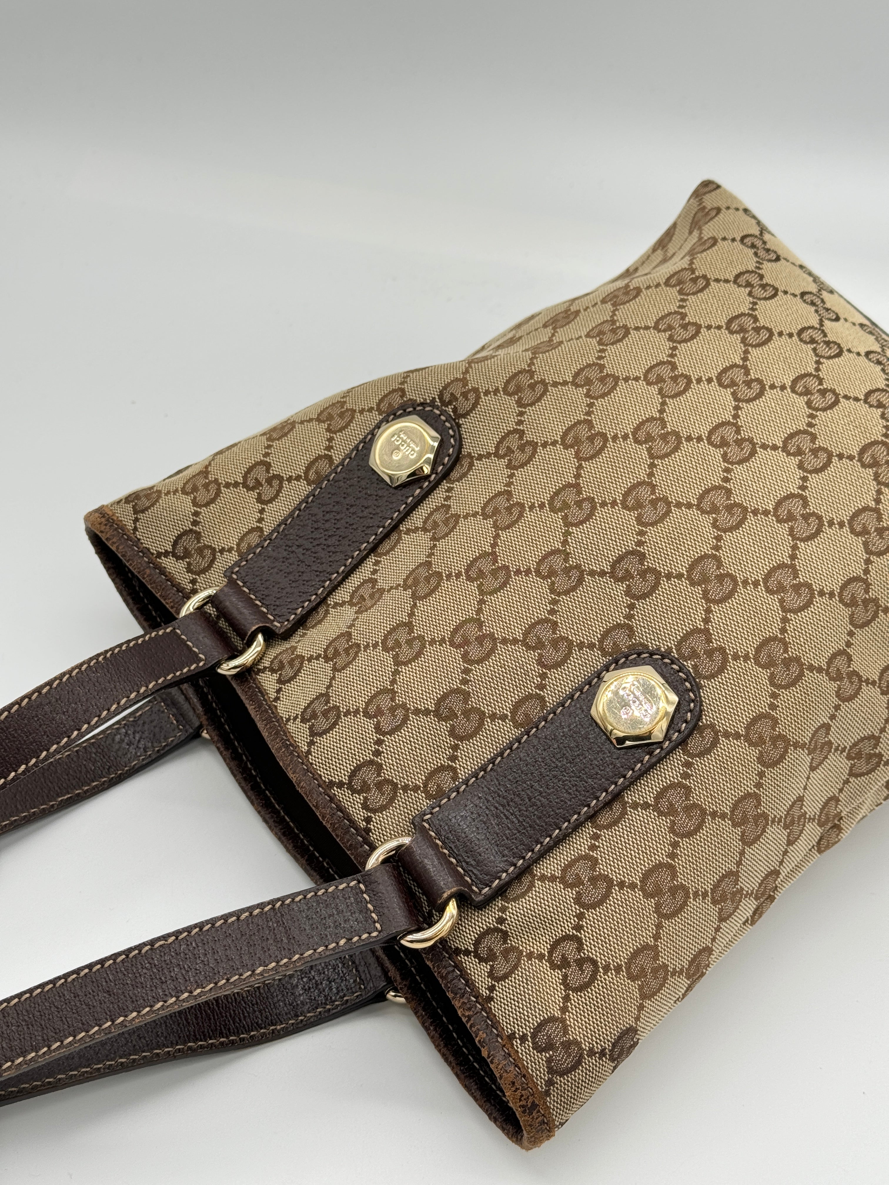 Gucci Canvas Tote Bag