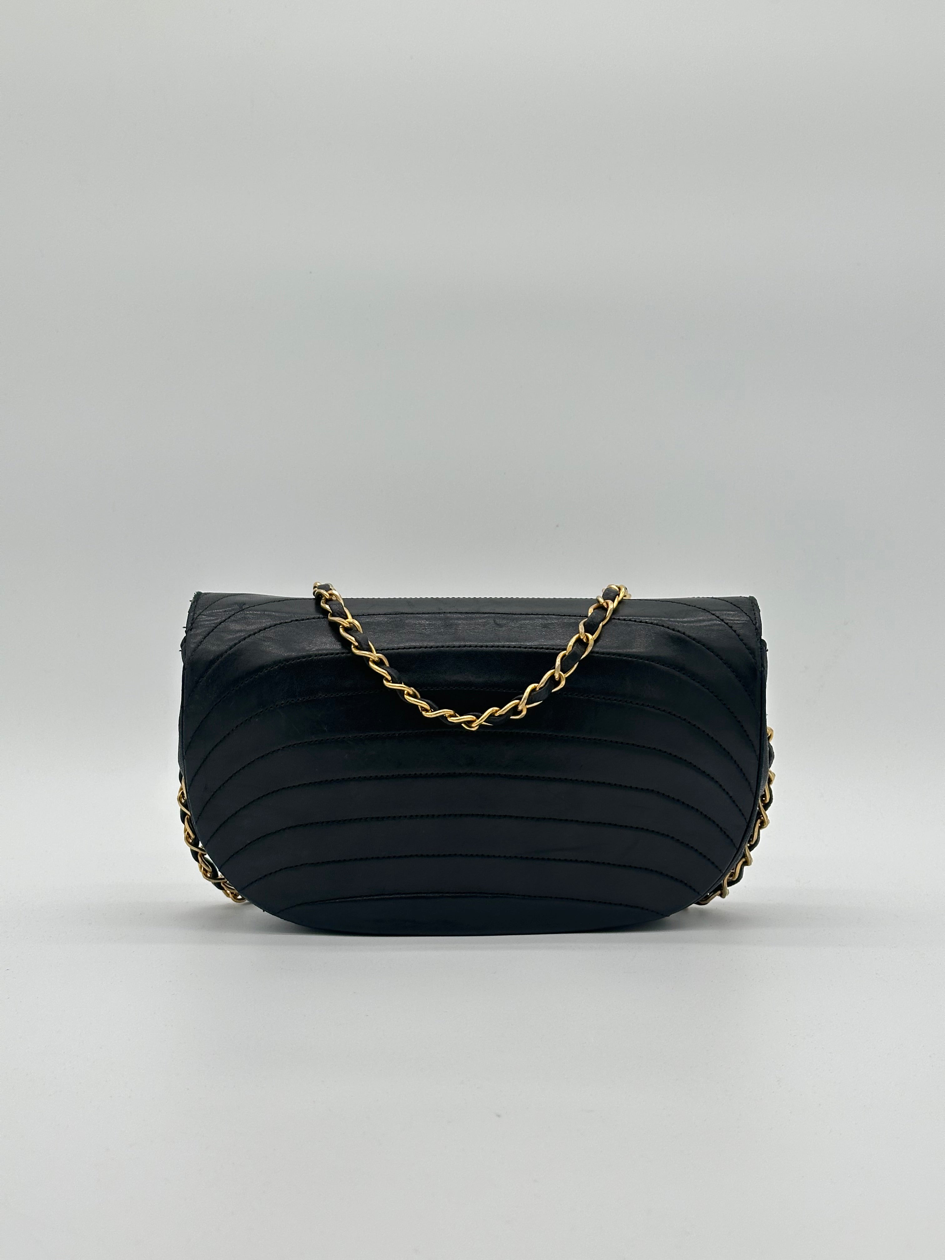 Chanel Half Moon Single Flap