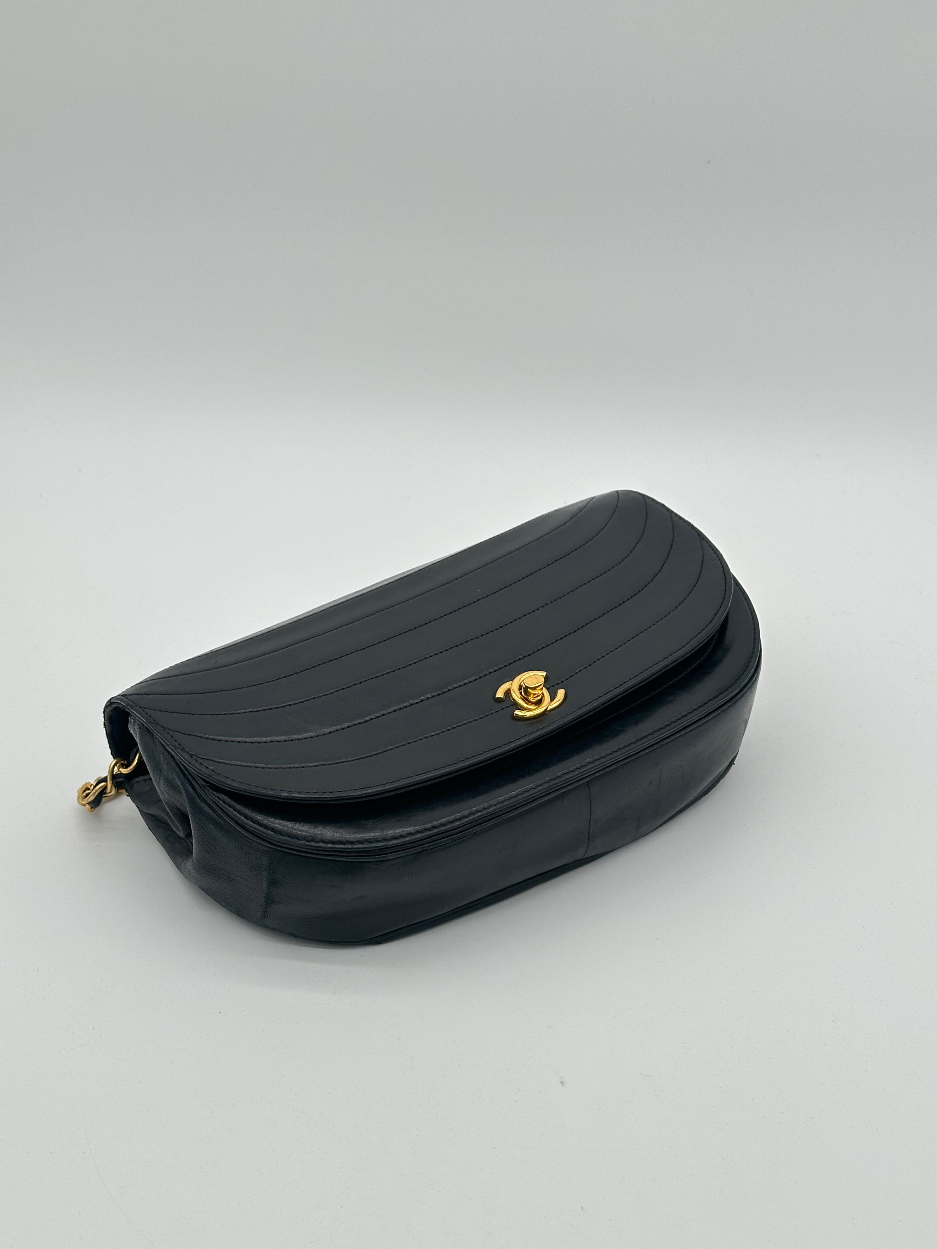 Chanel Half Moon Single Flap
