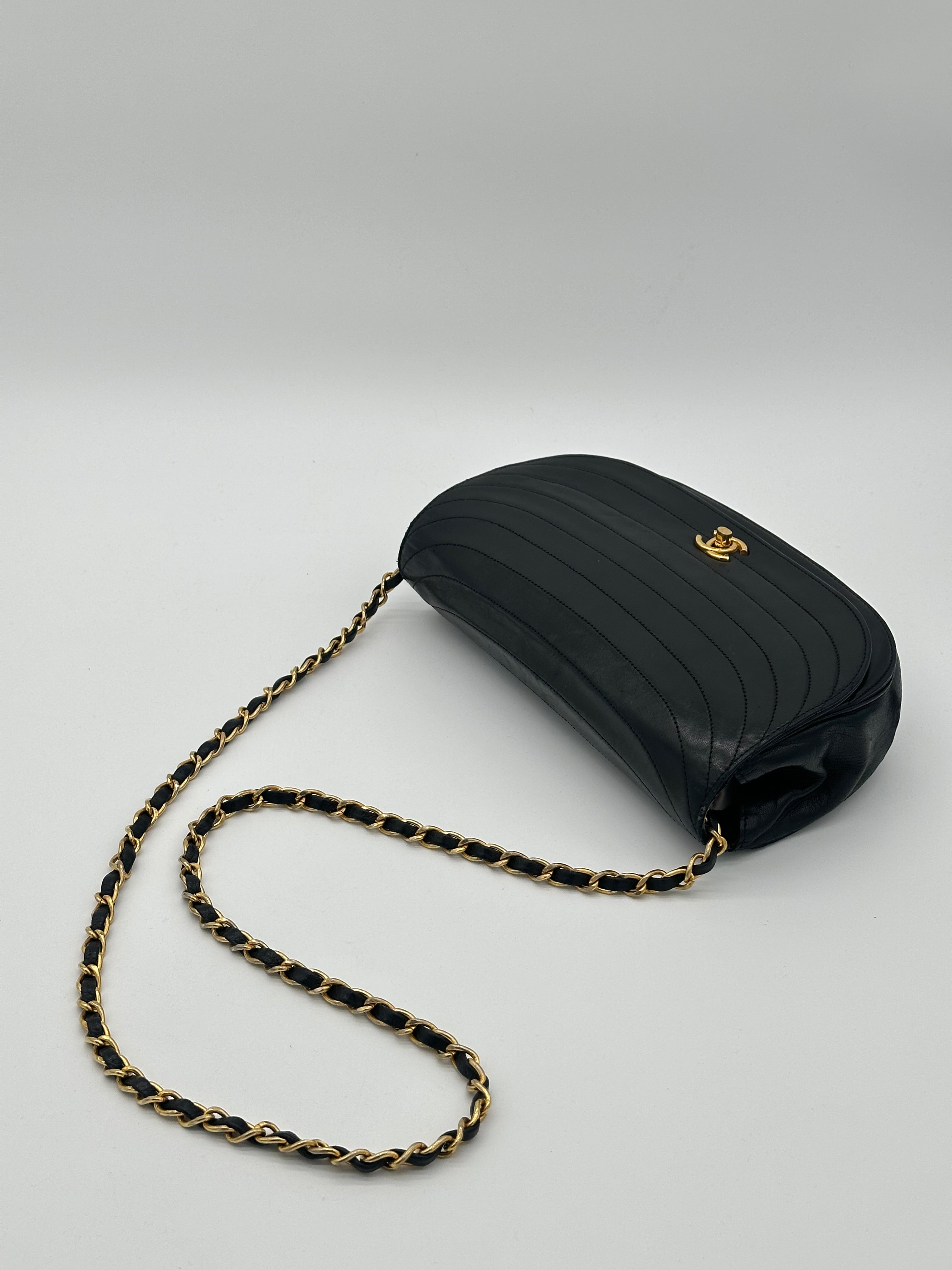 Chanel Half Moon Single Flap