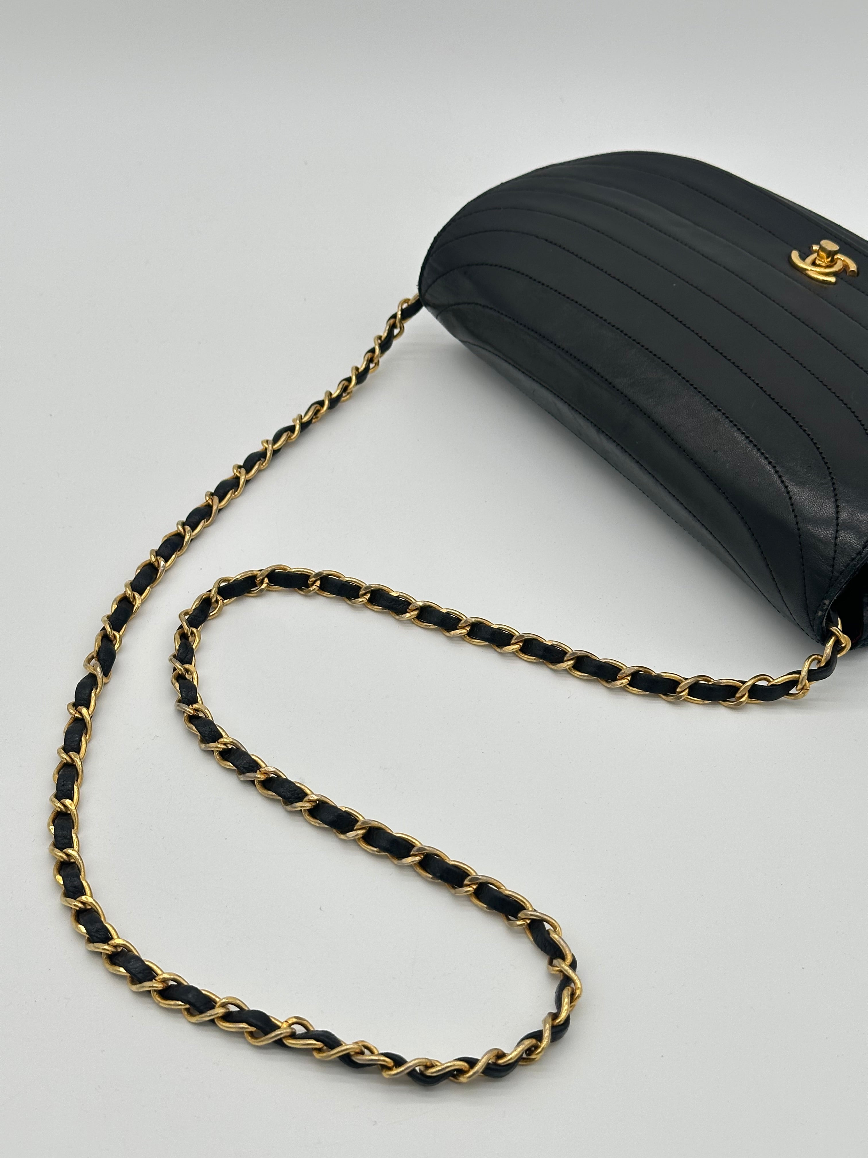 Chanel Half Moon Single Flap