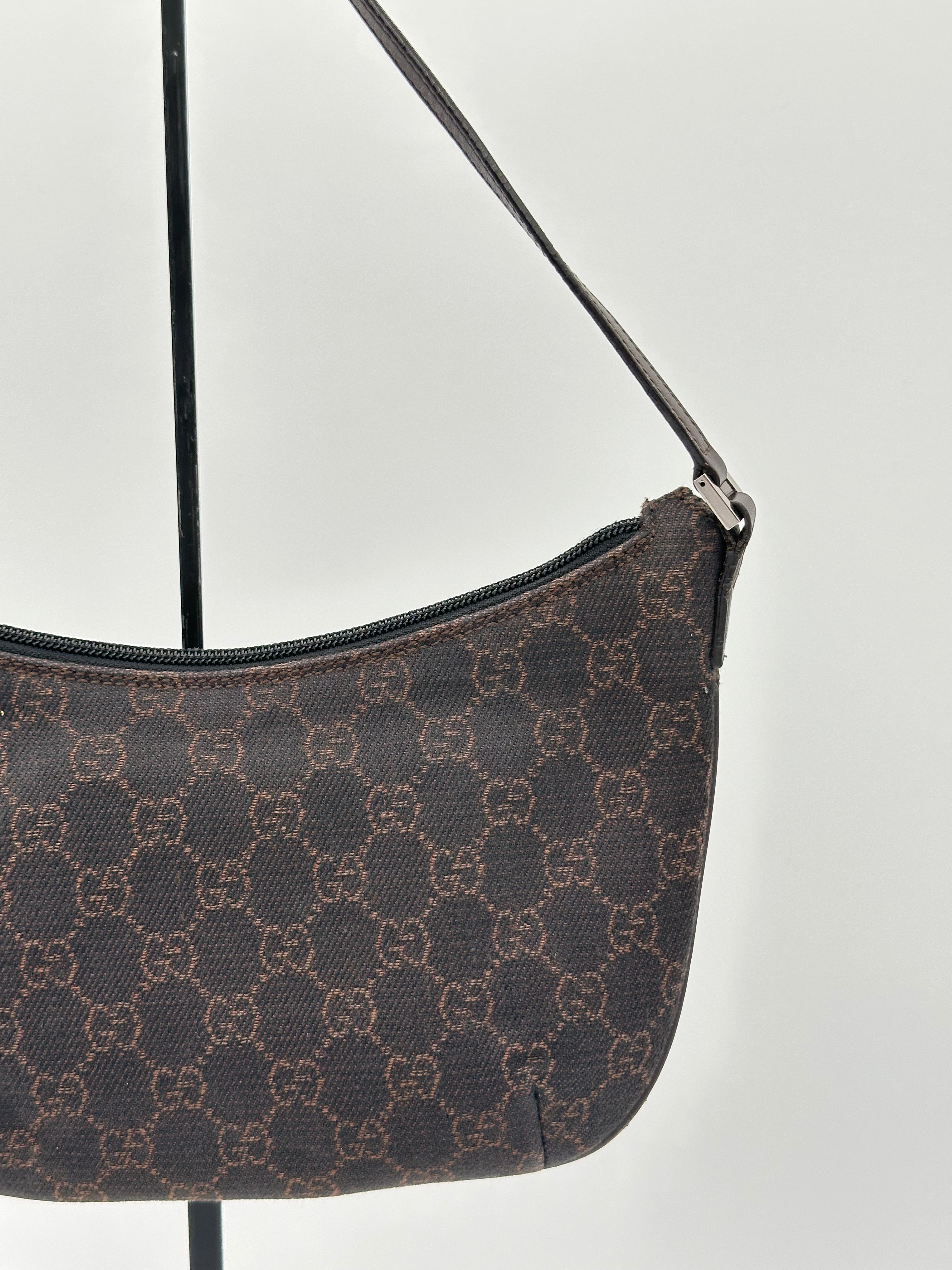 Gucci Canvas Baguette