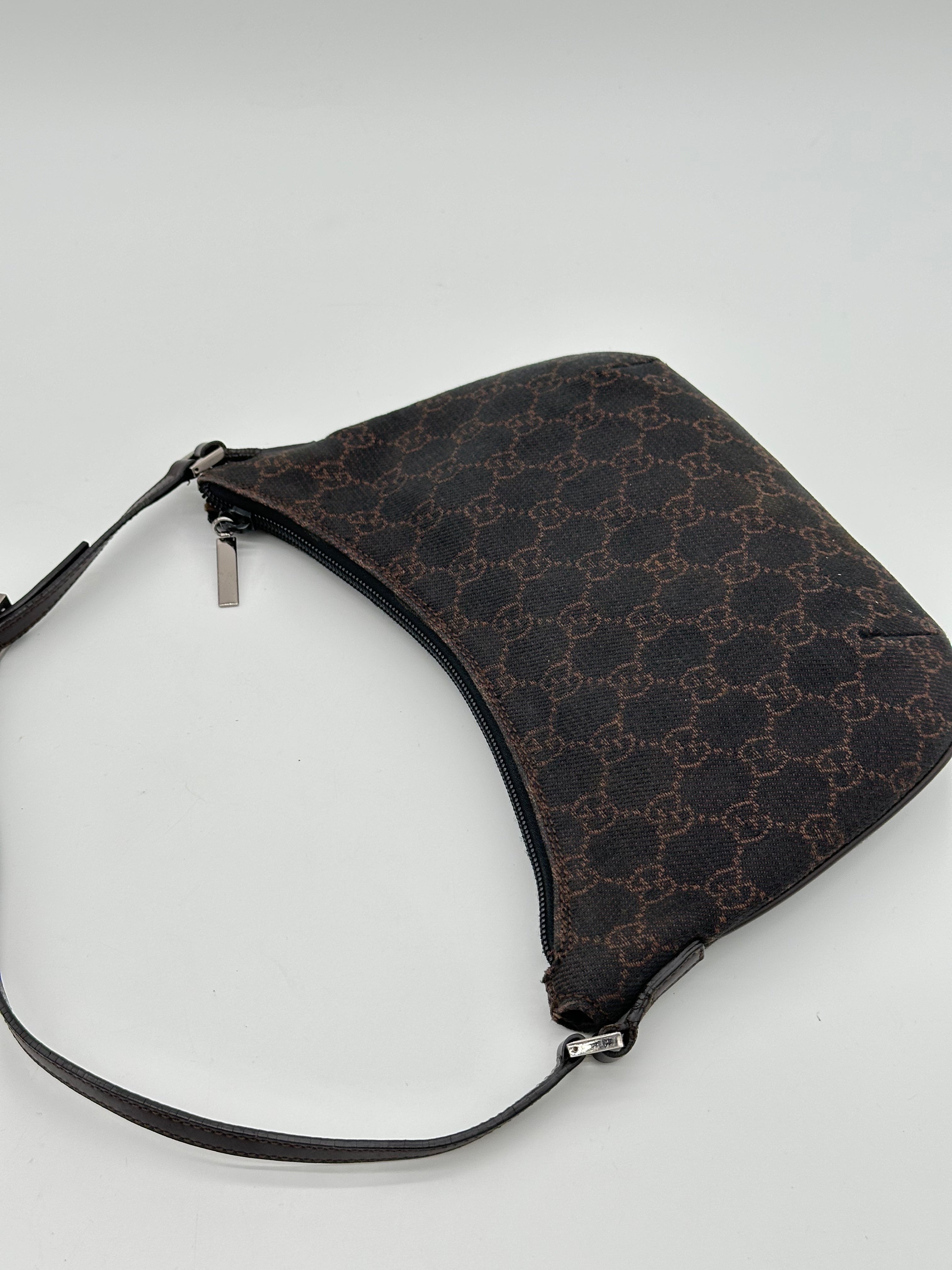 Gucci Canvas Baguette