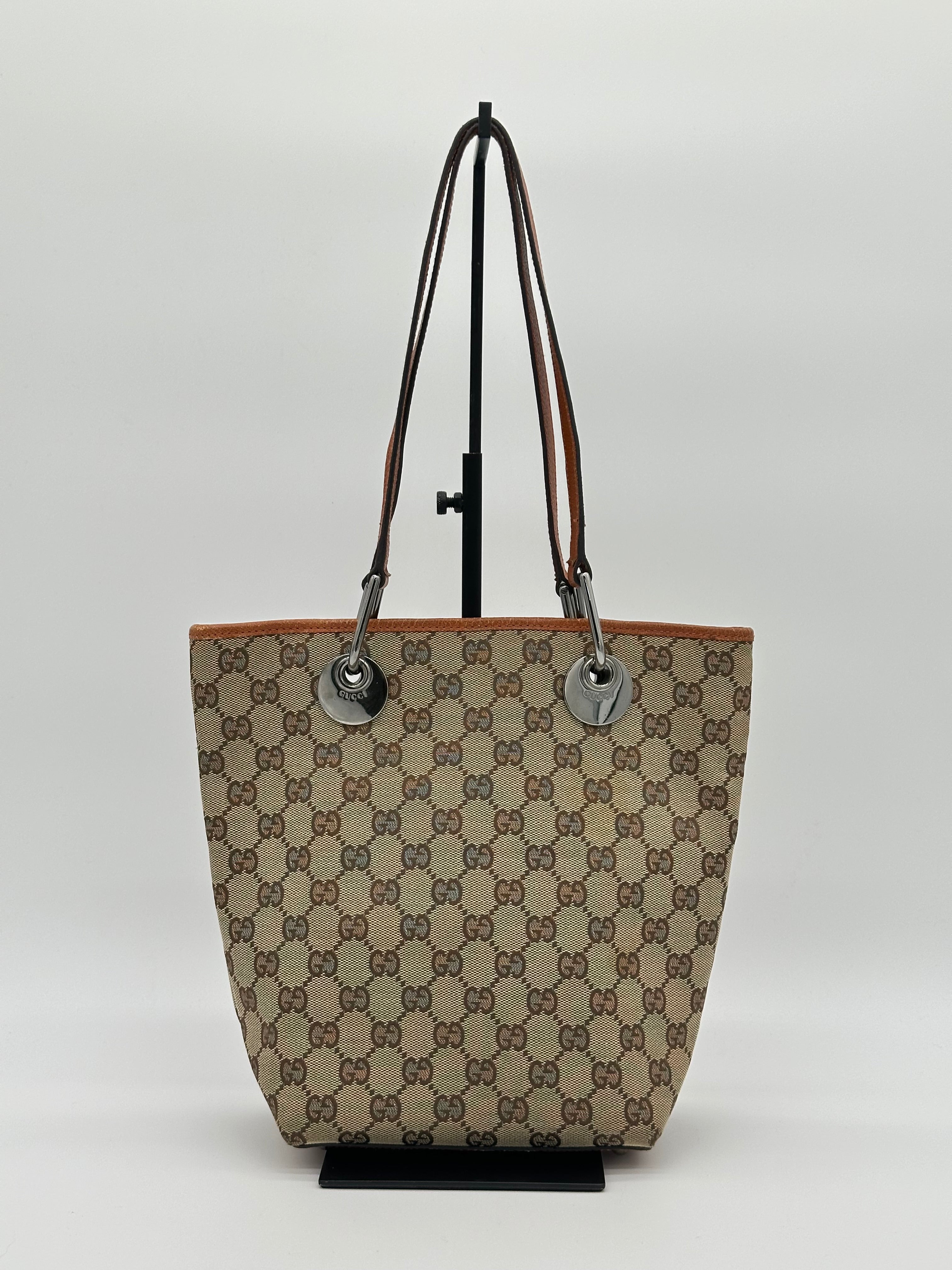 Gucci Eclipse Canvas Tote Bag