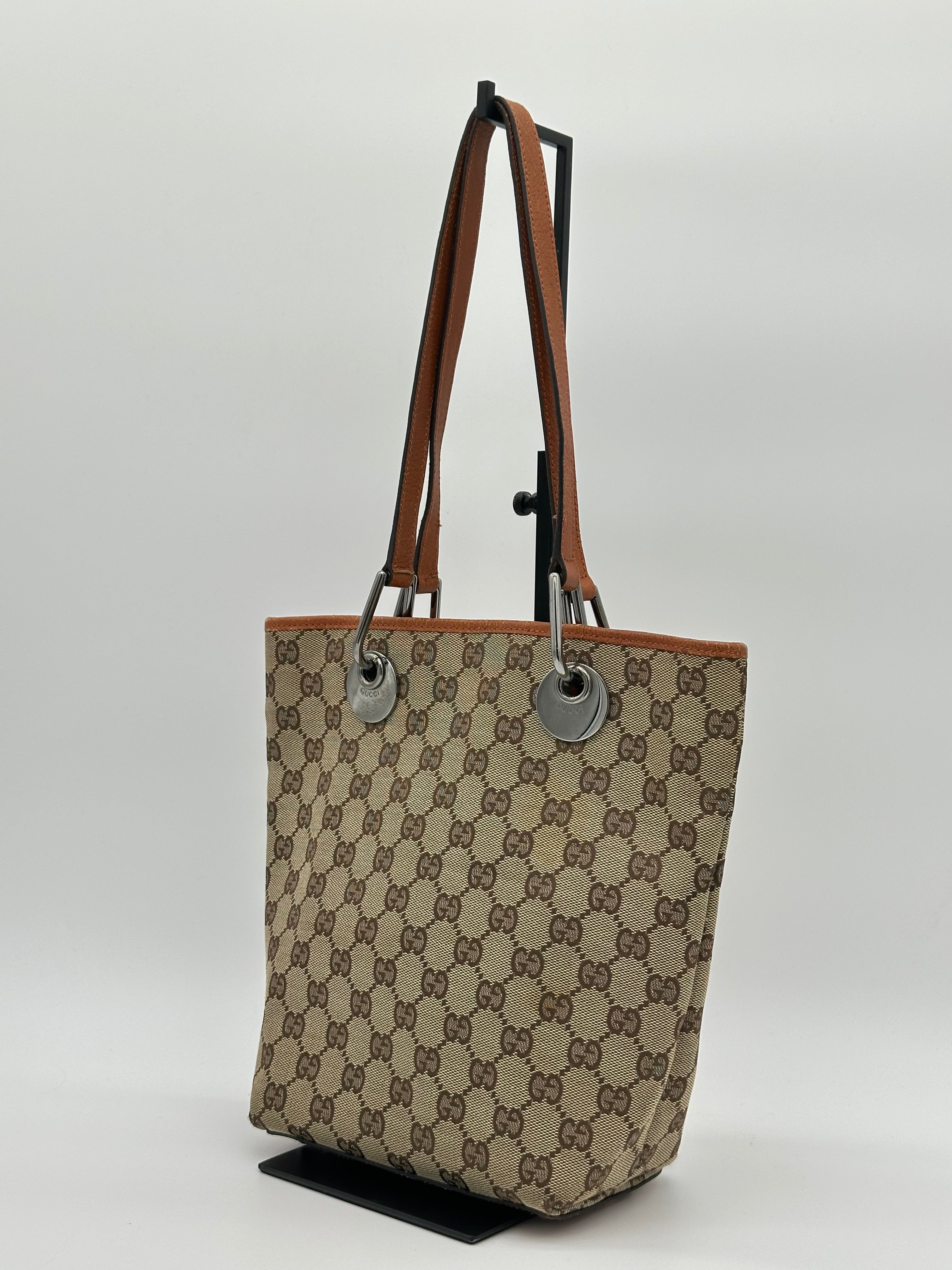 Gucci Eclipse Canvas Tote Bag