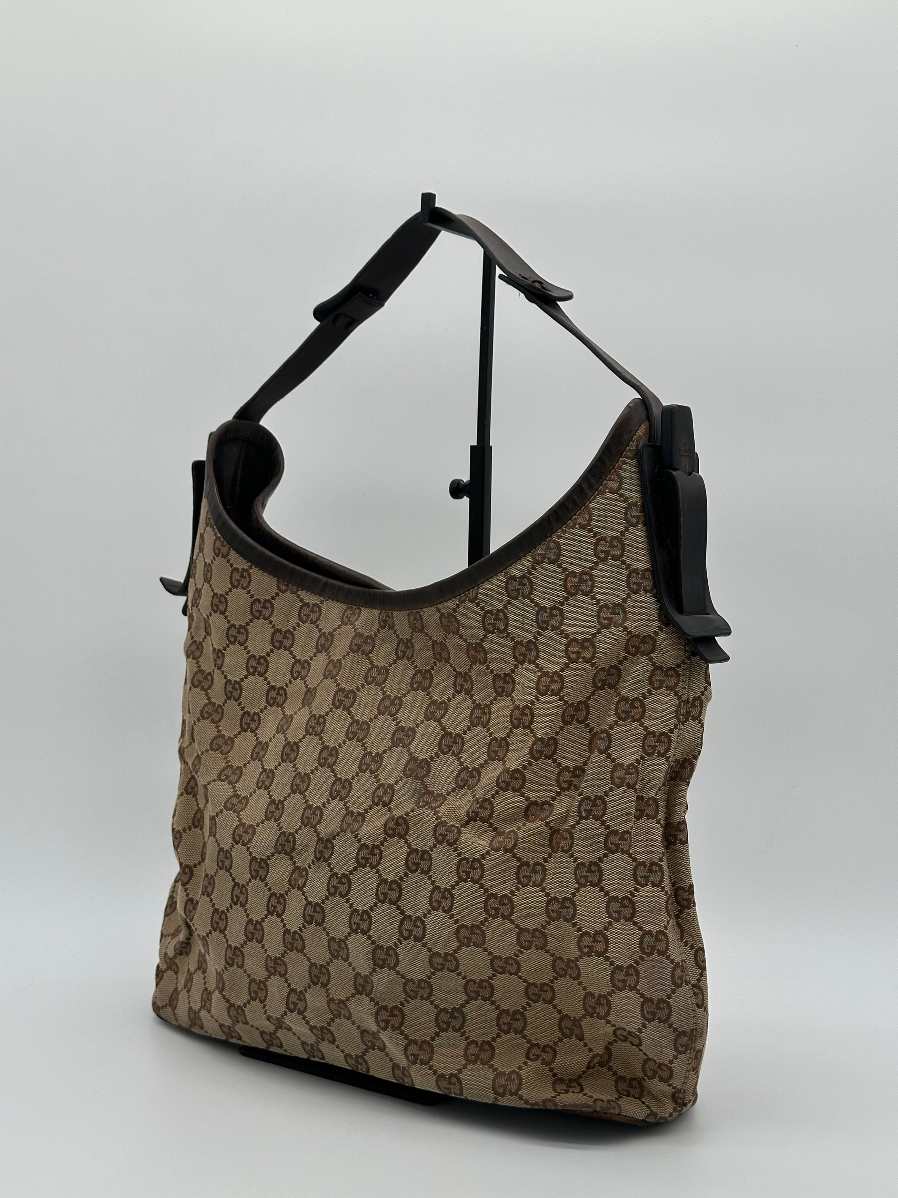 Gucci Canvas Hobo