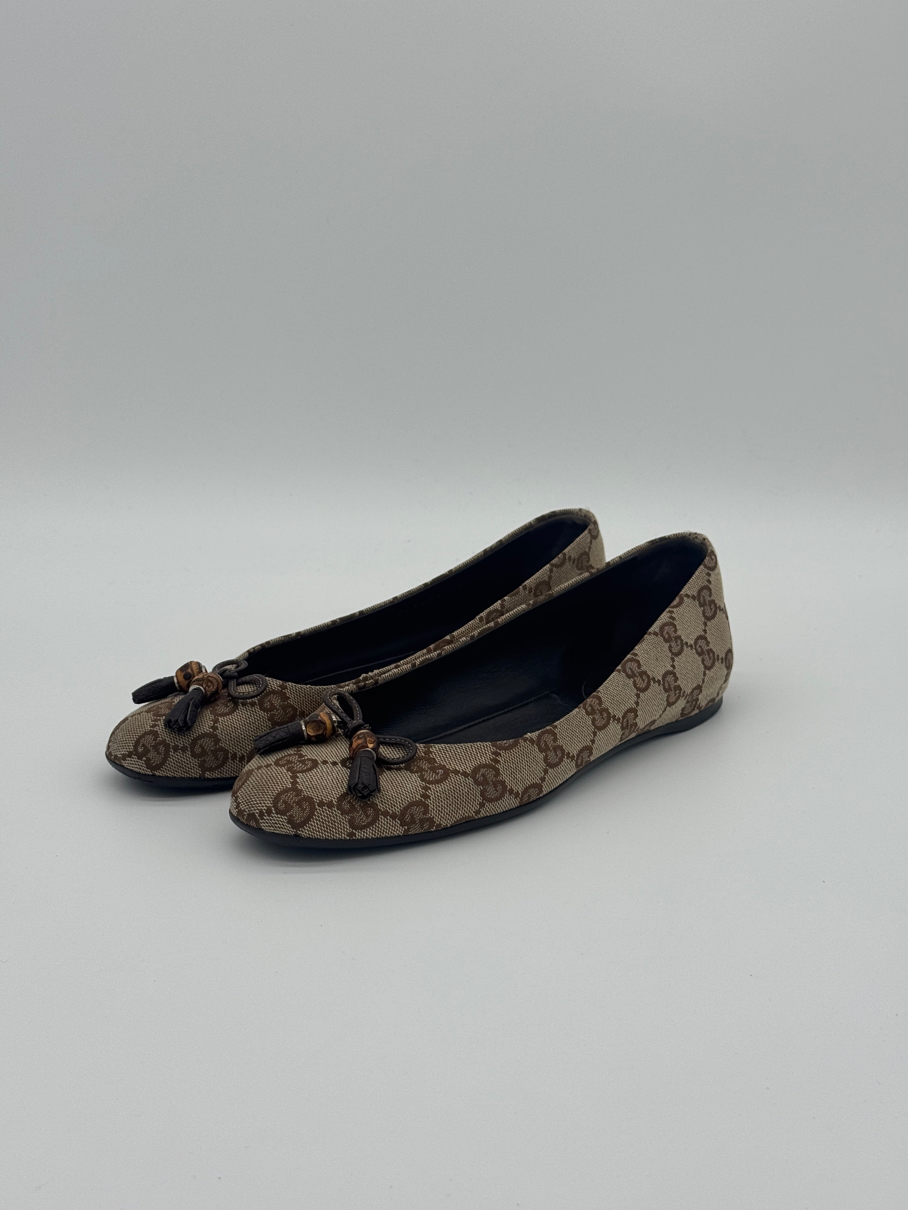 Gucci Bamboo Flats