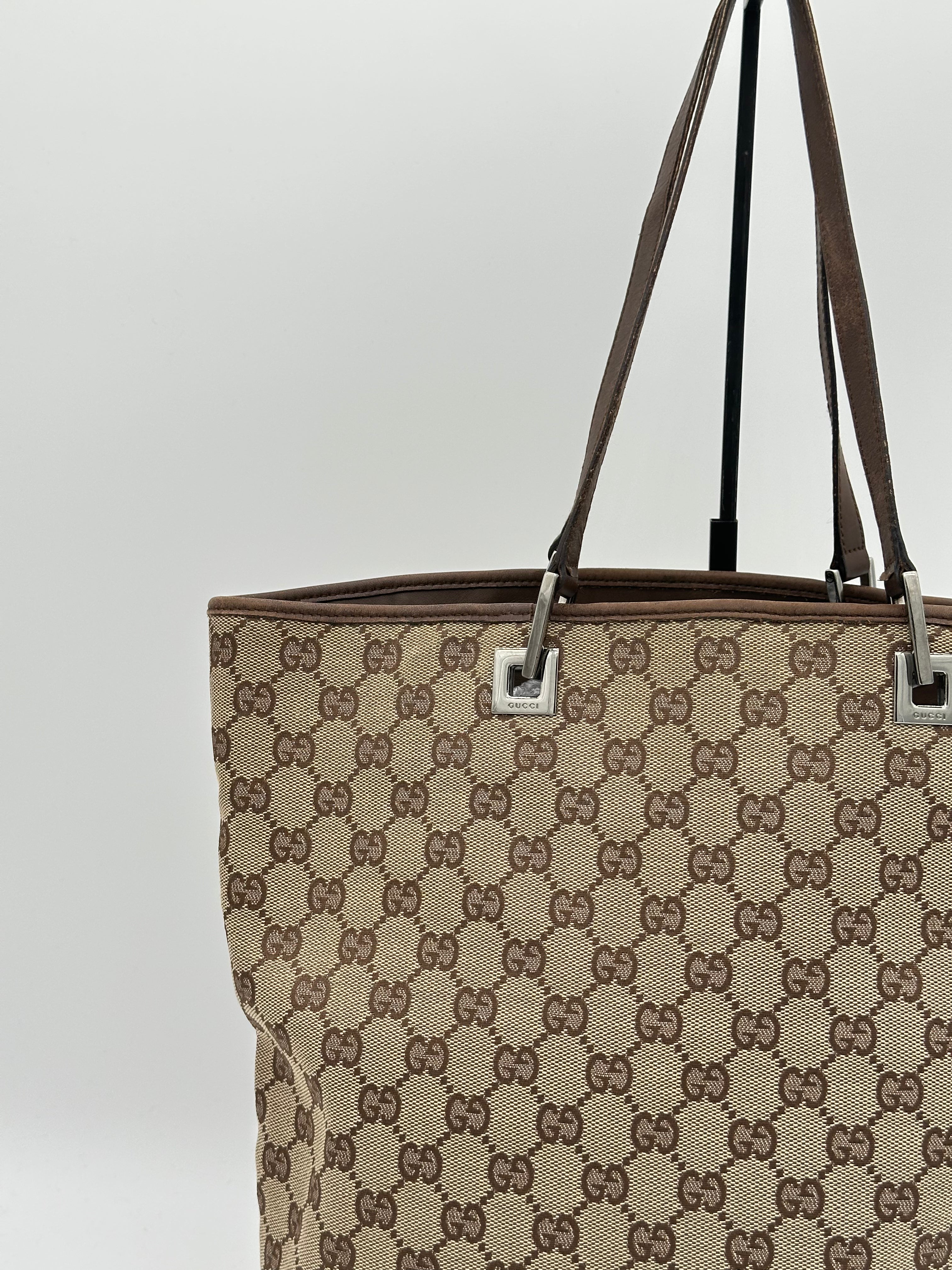 Gucci Canvas Tote Bag