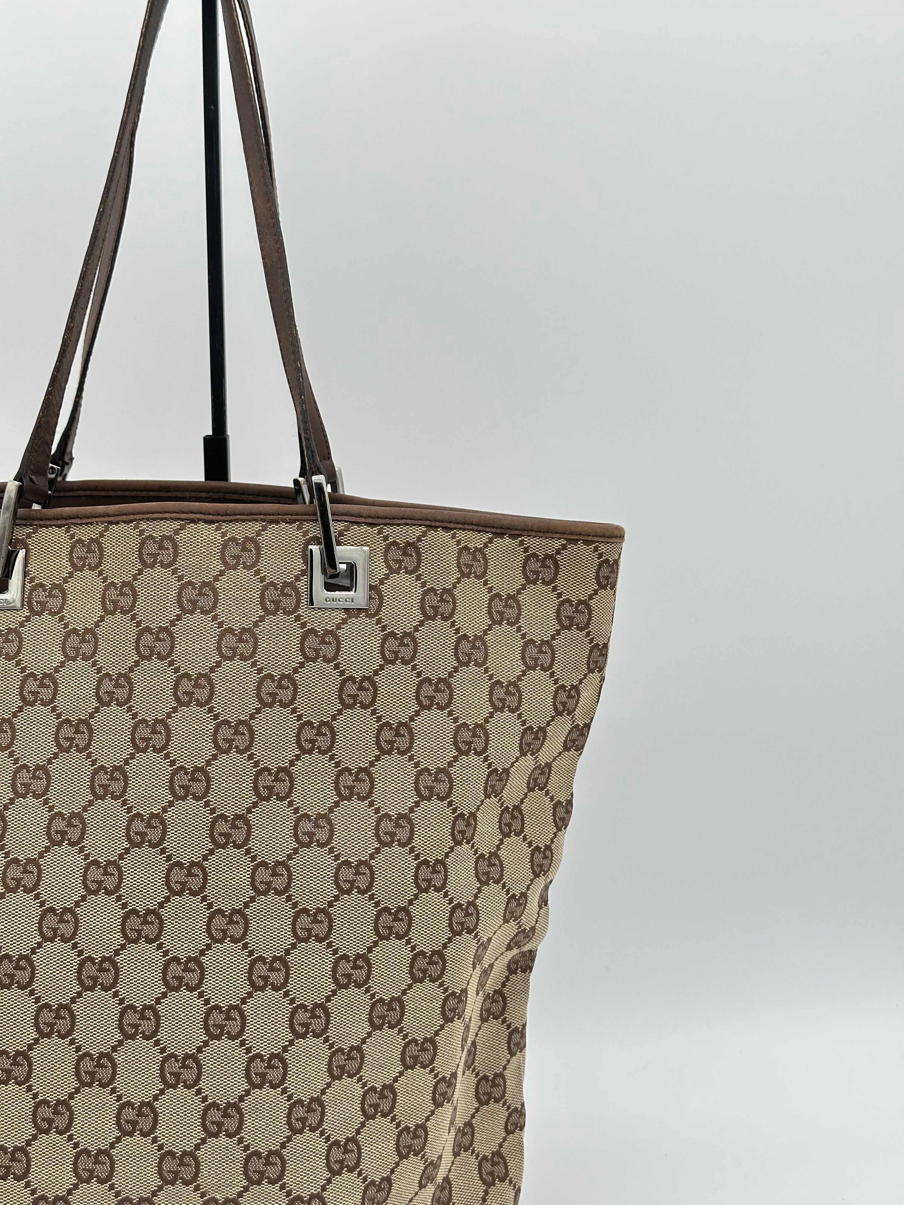 Gucci Canvas Tote Bag
