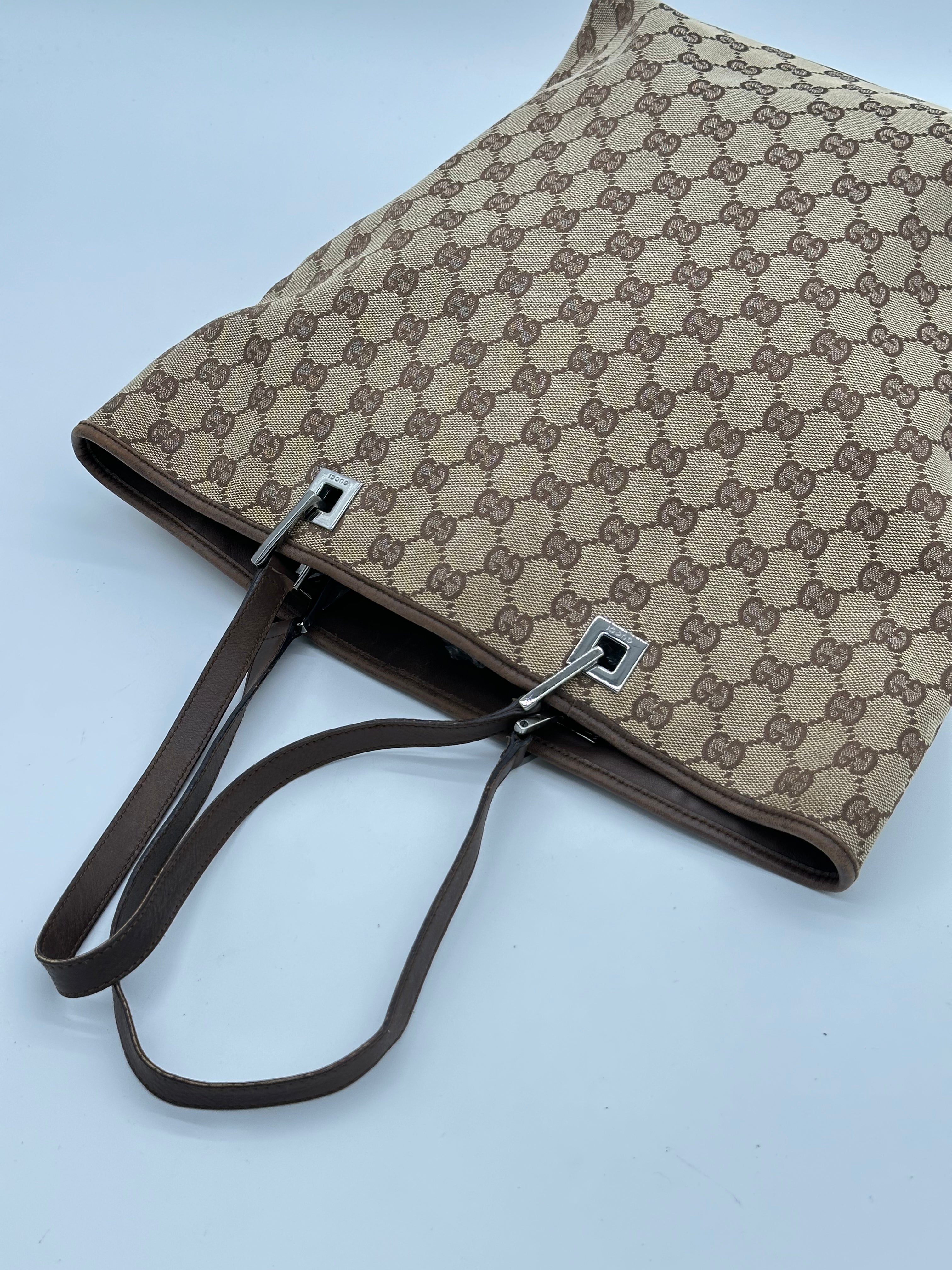 Gucci Canvas Tote Bag