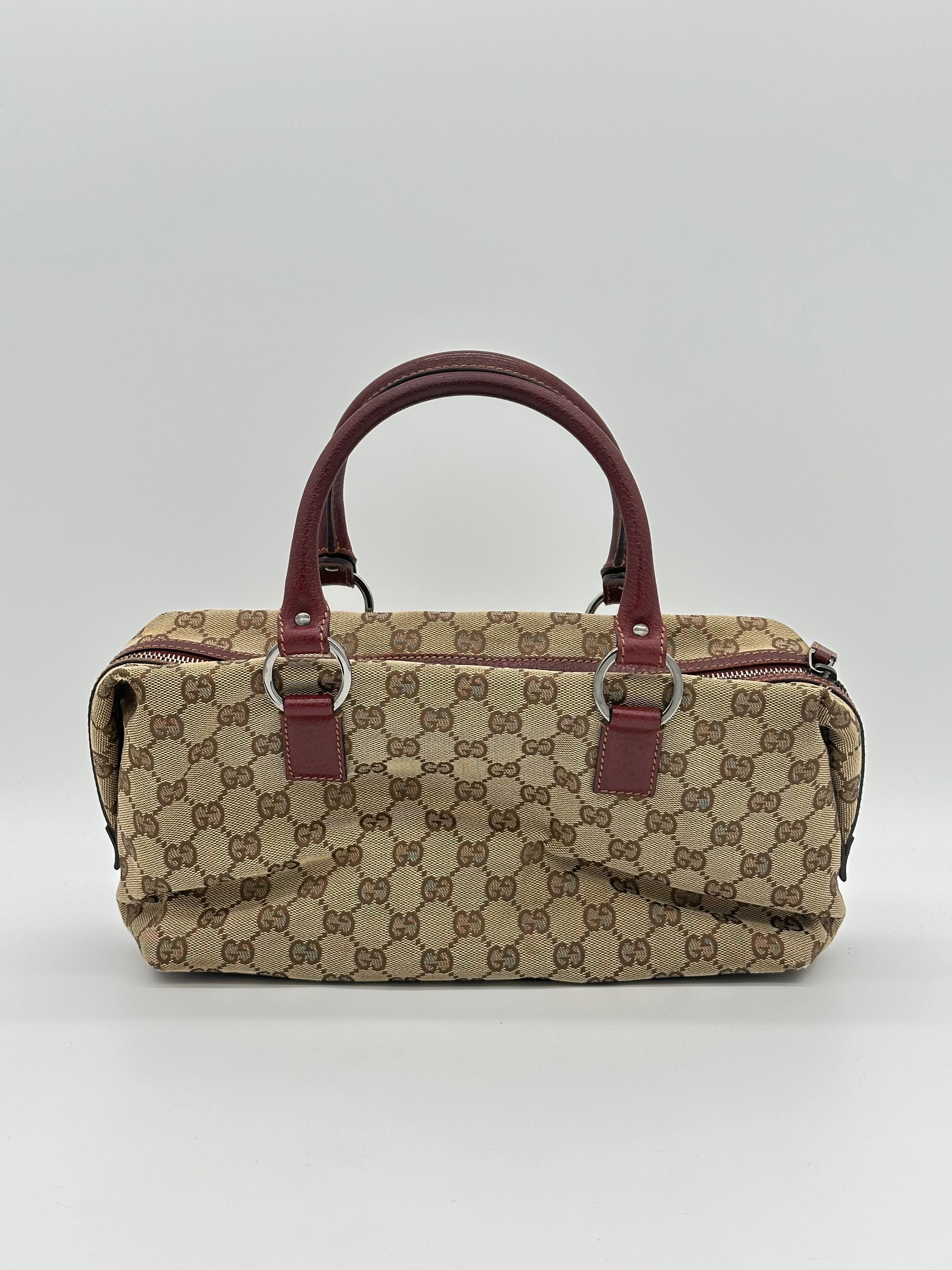 Gucci Canvas Top Handle