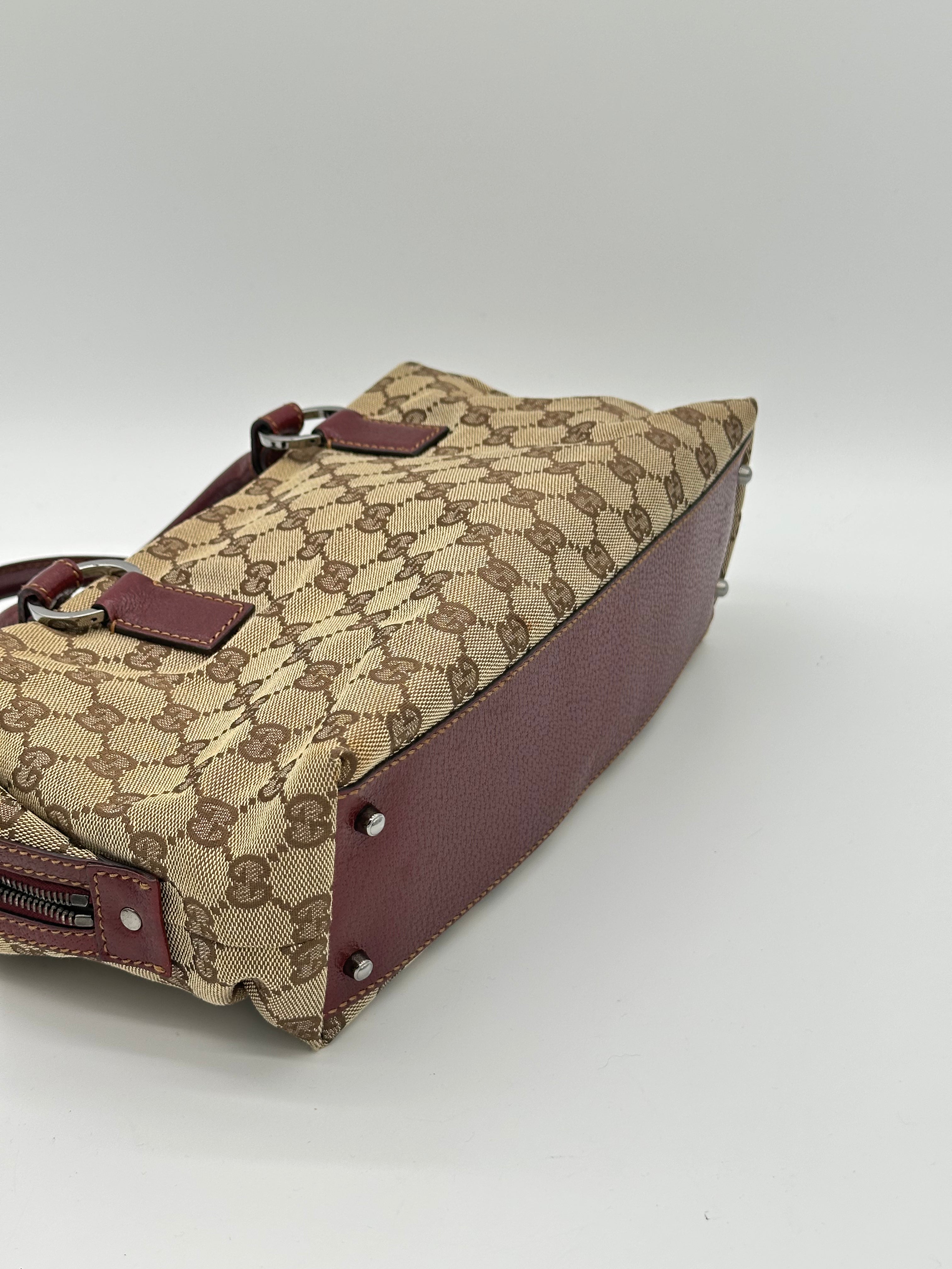 Gucci Canvas Top Handle