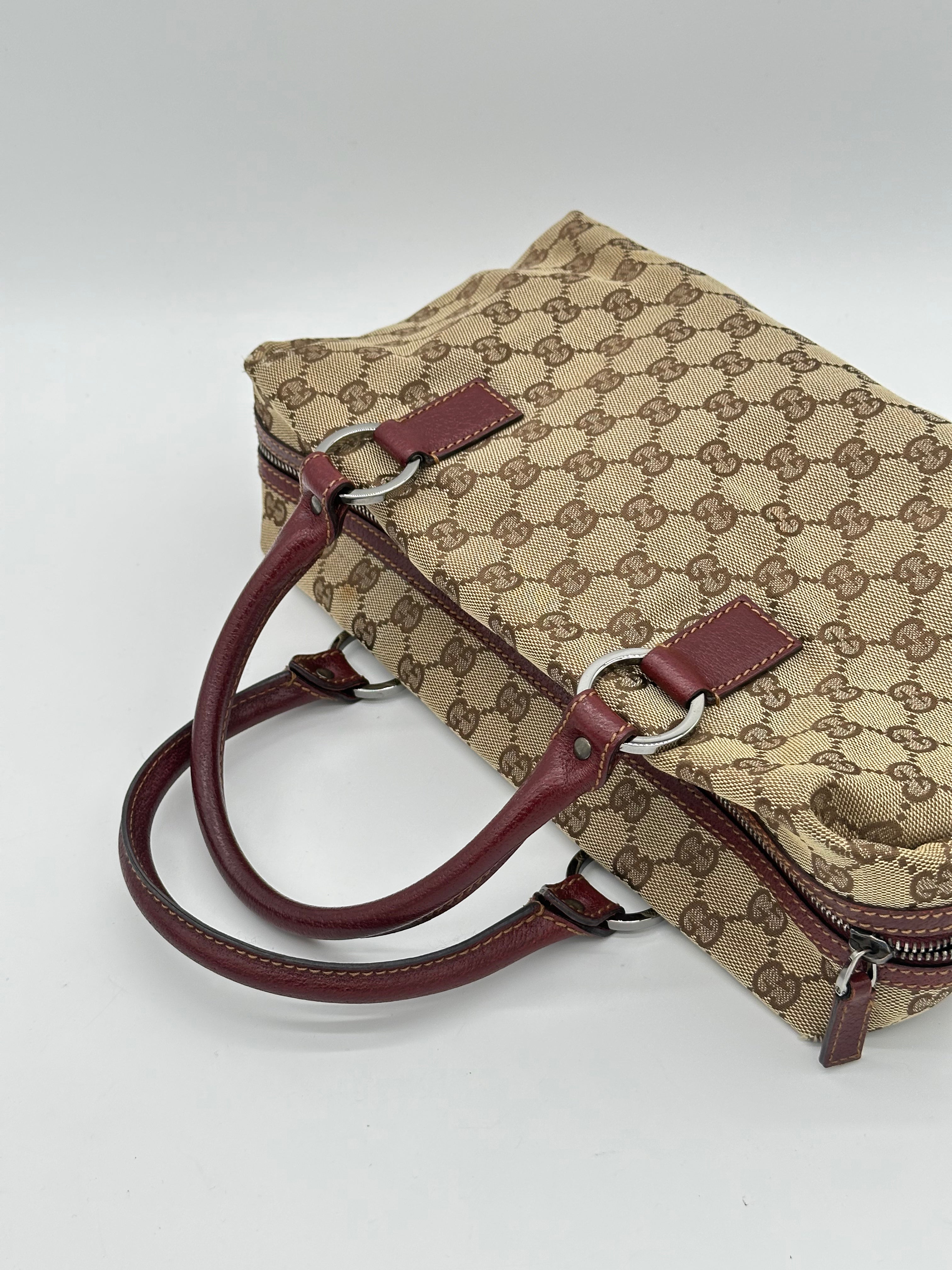 Gucci Canvas Top Handle