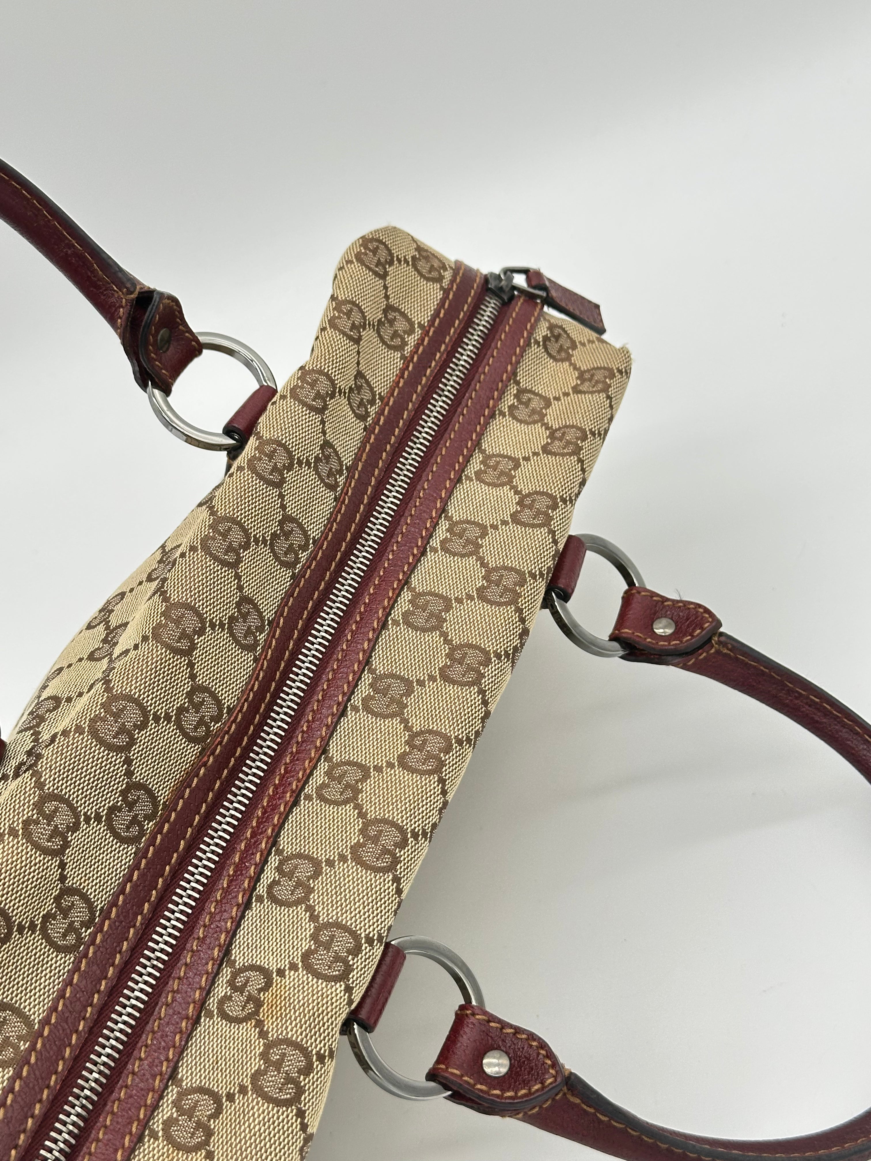 Gucci Canvas Top Handle