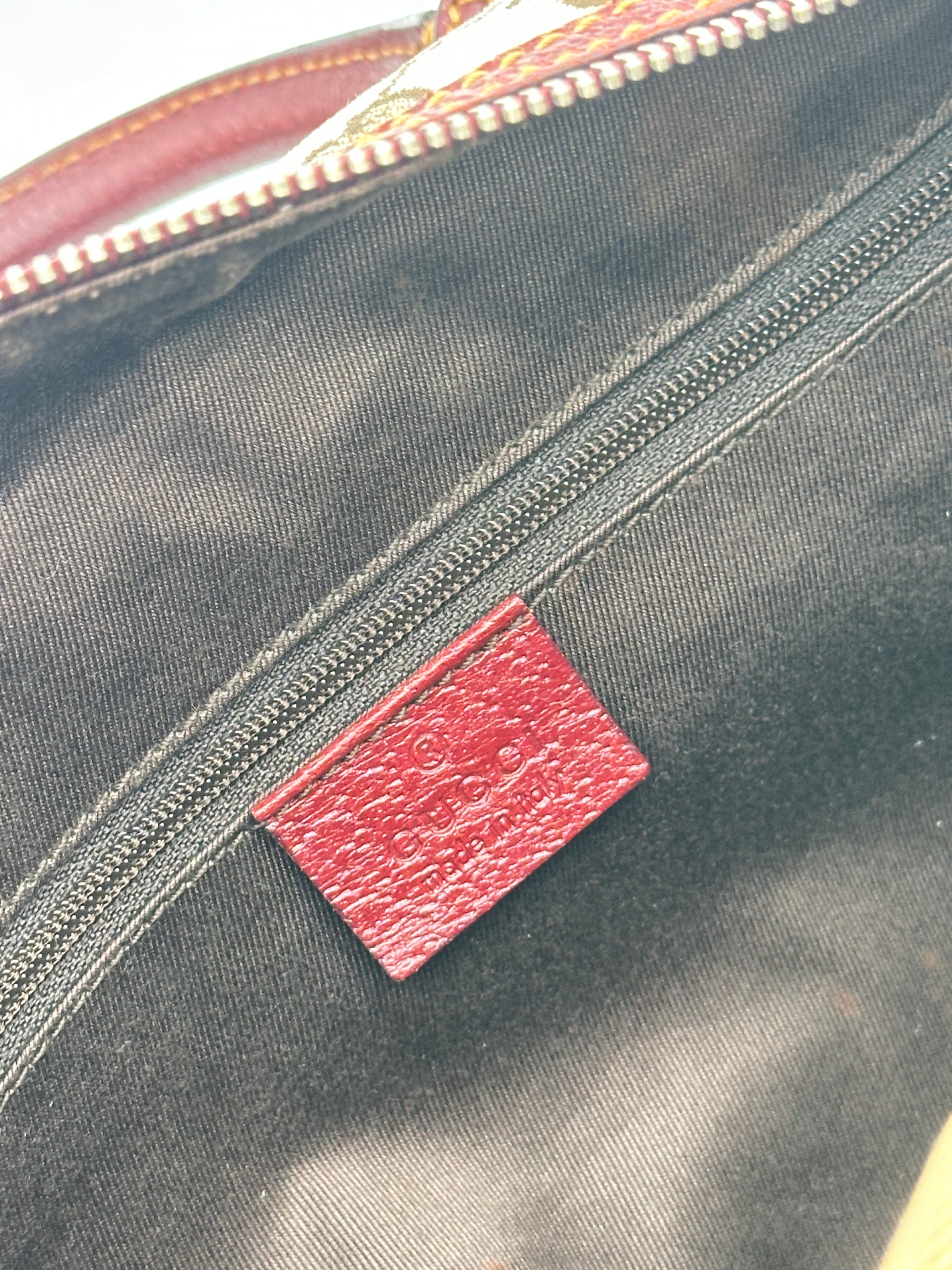 Gucci Canvas Top Handle