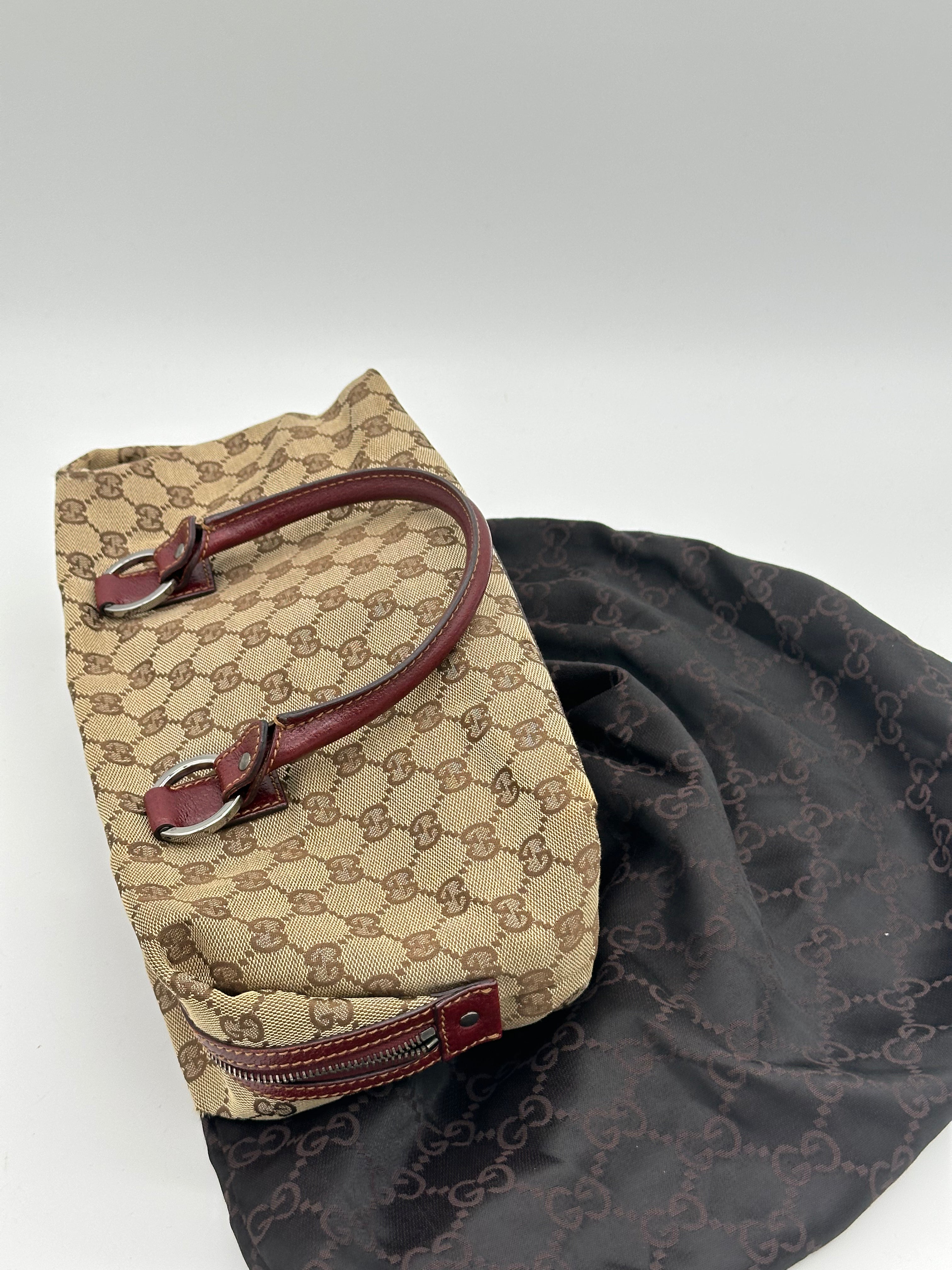 Gucci Canvas Top Handle