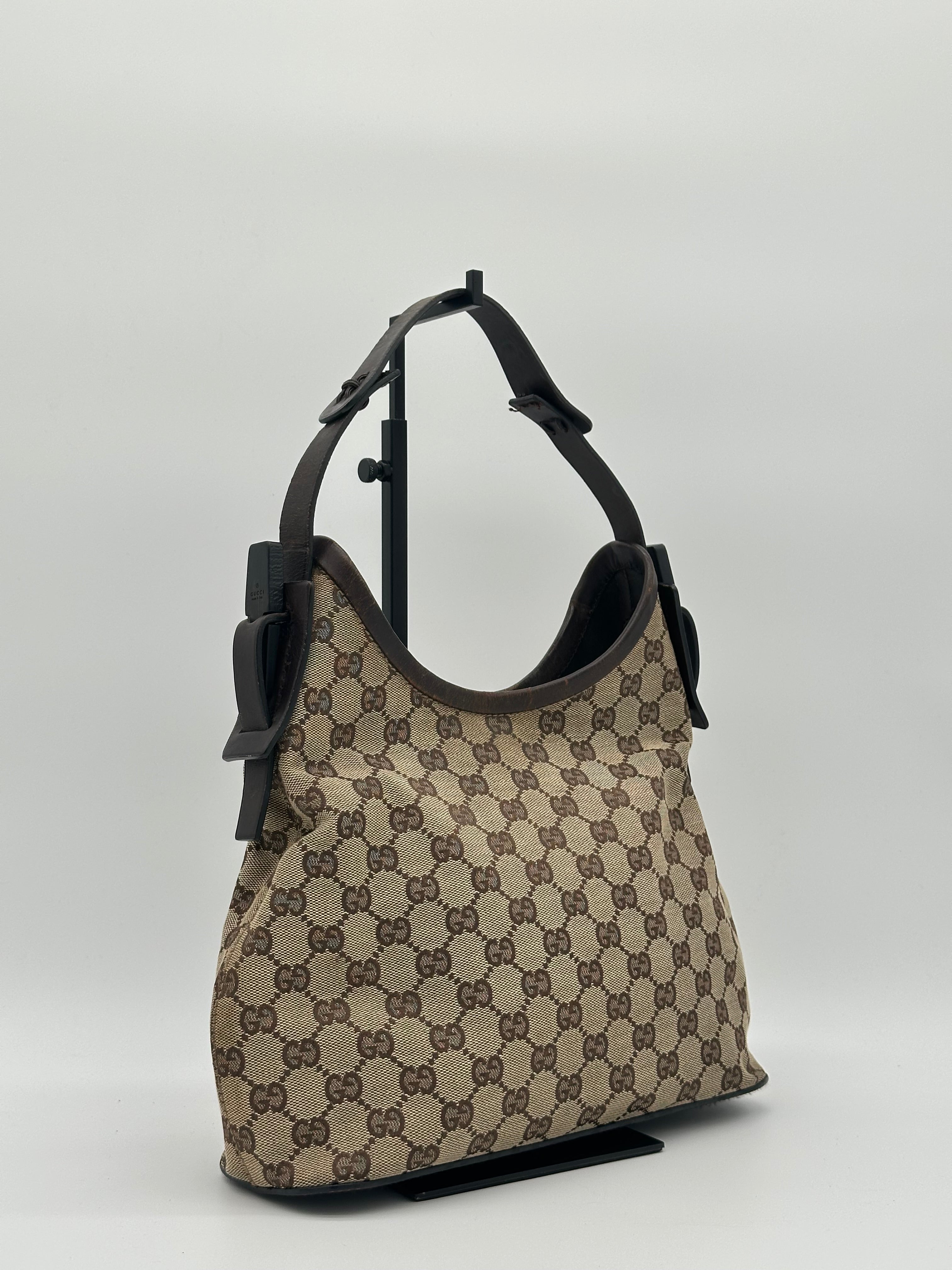 Gucci Canvas Hobo