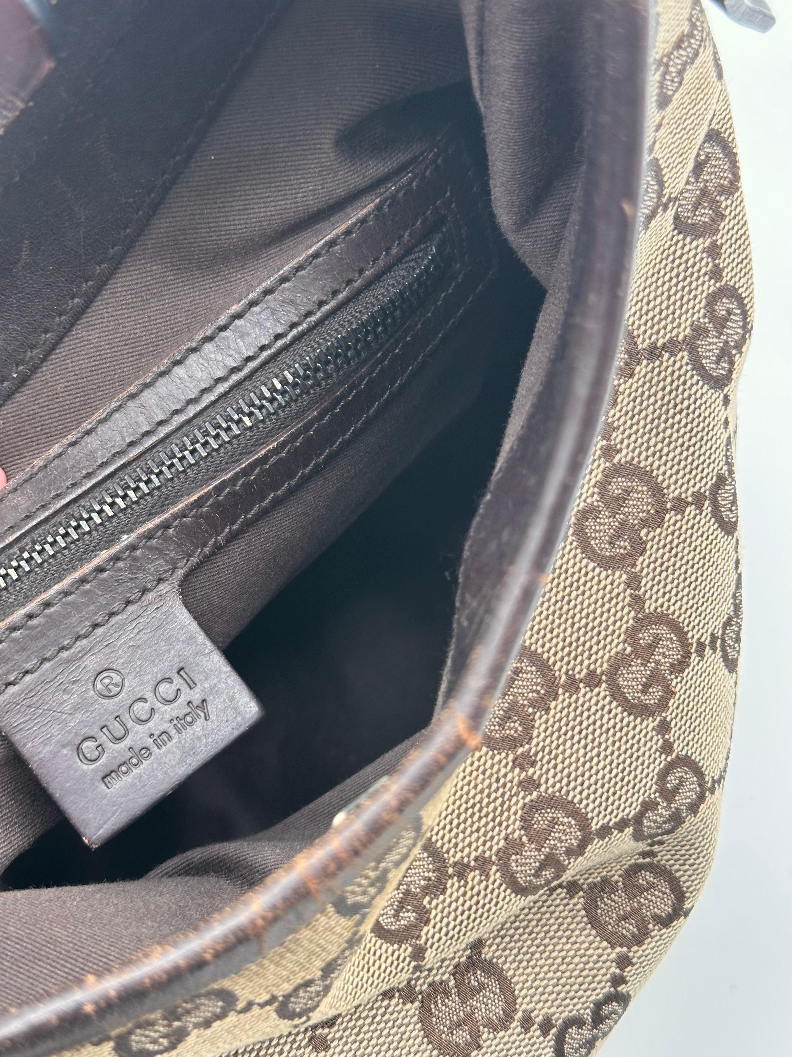 Gucci Canvas Hobo