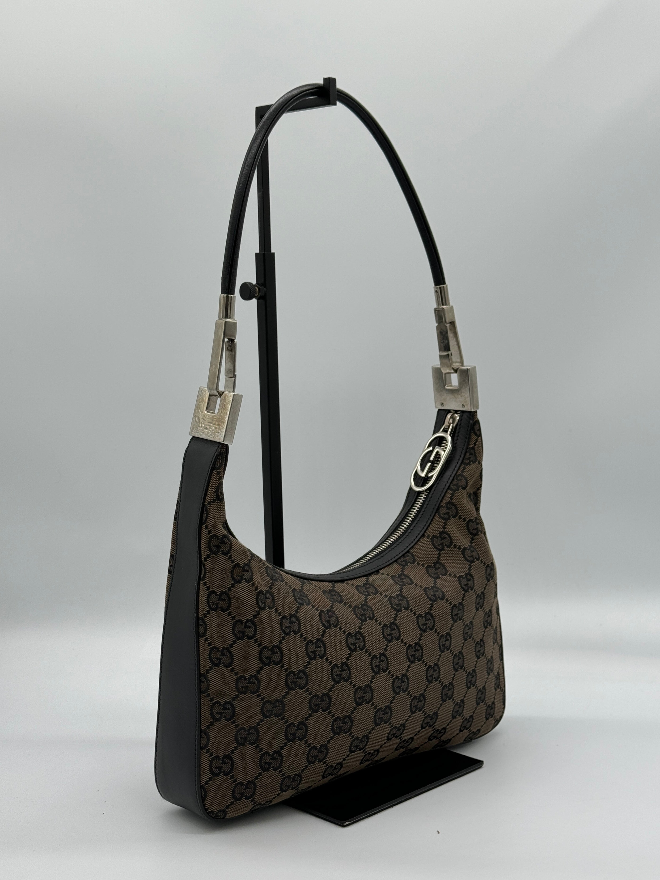 Gucci Clasp Hobo Bag