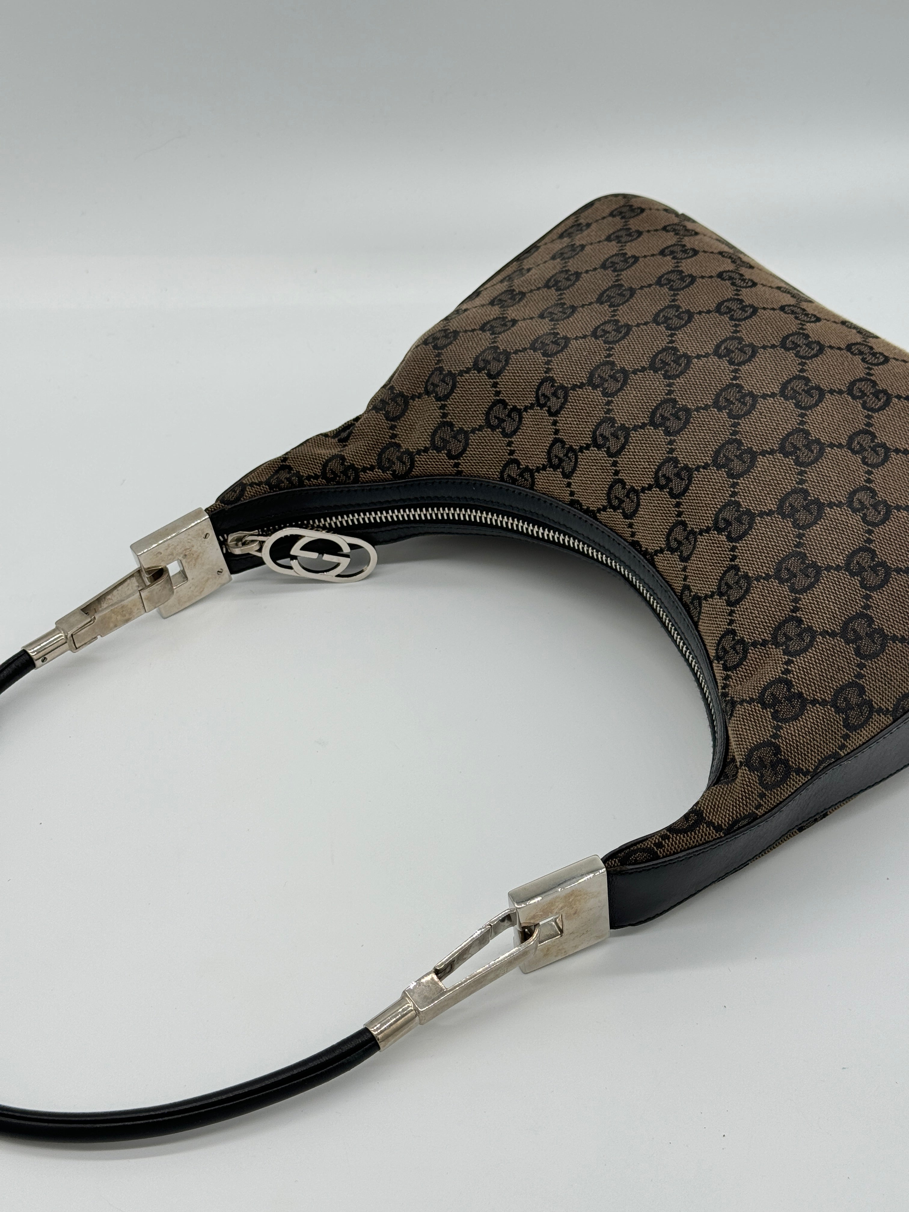Gucci Clasp Hobo Bag