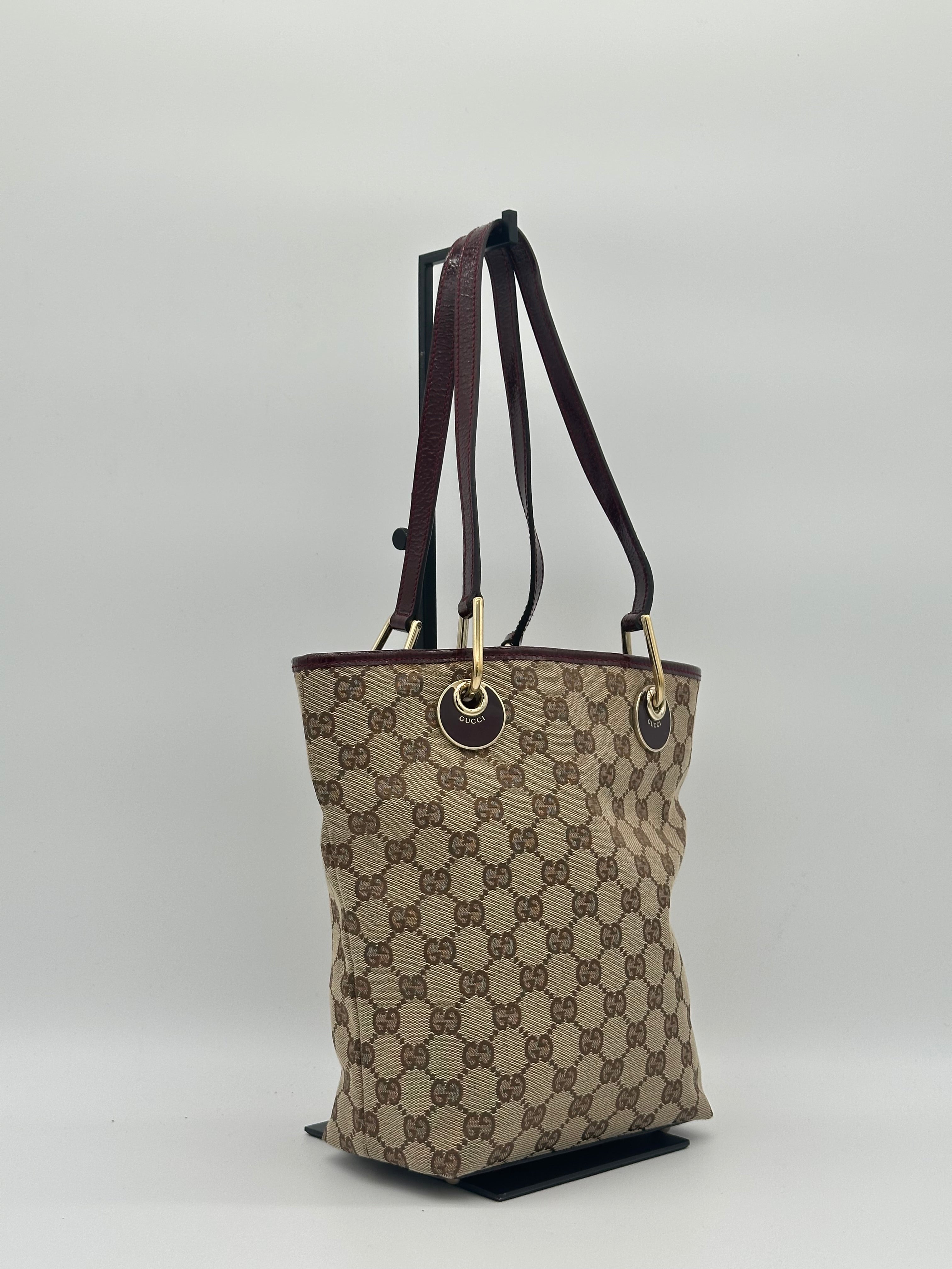 Gucci Canvas Tote Bag