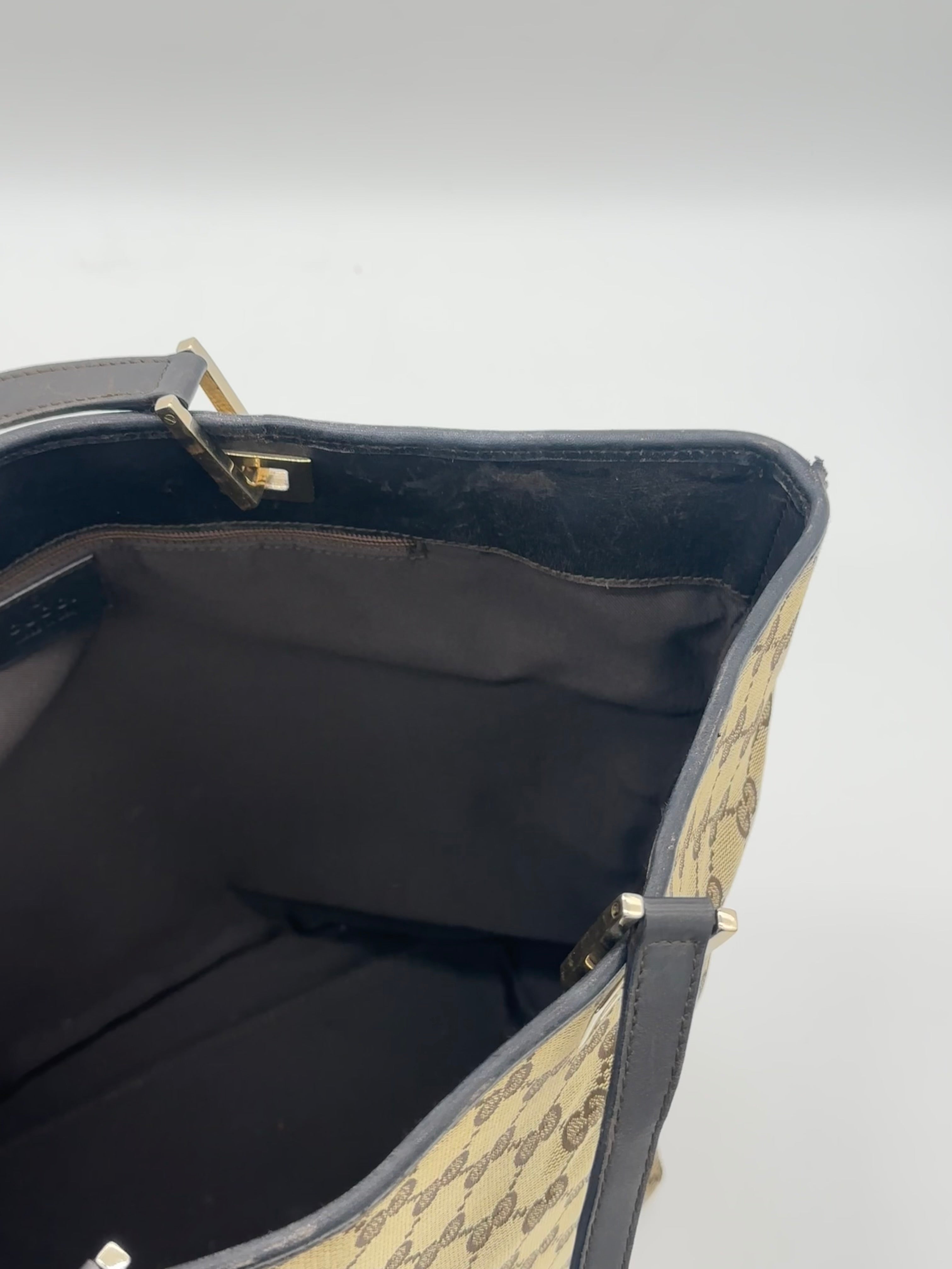 Gucci Canvas Tote Bag