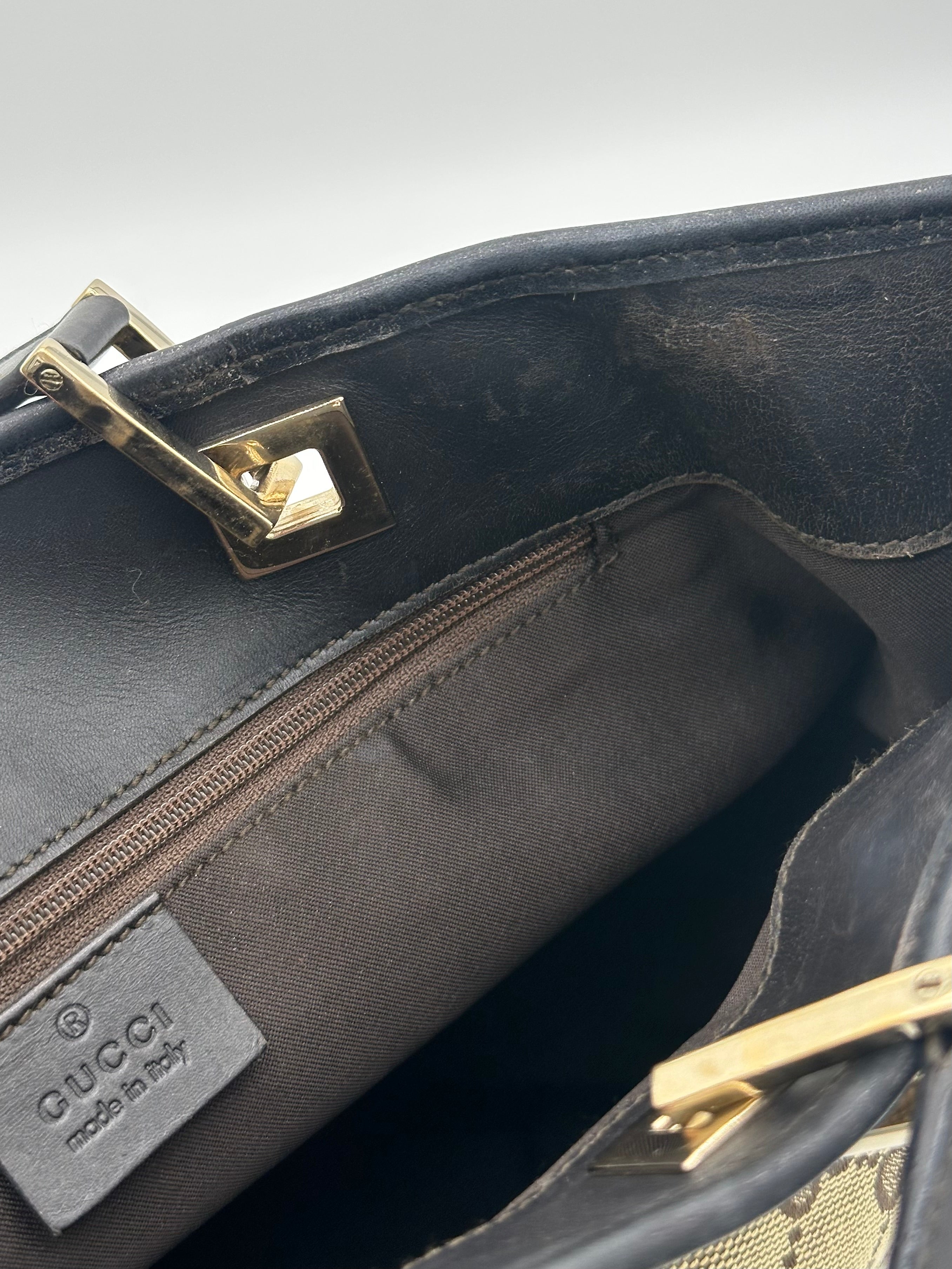 Gucci Canvas Tote Bag