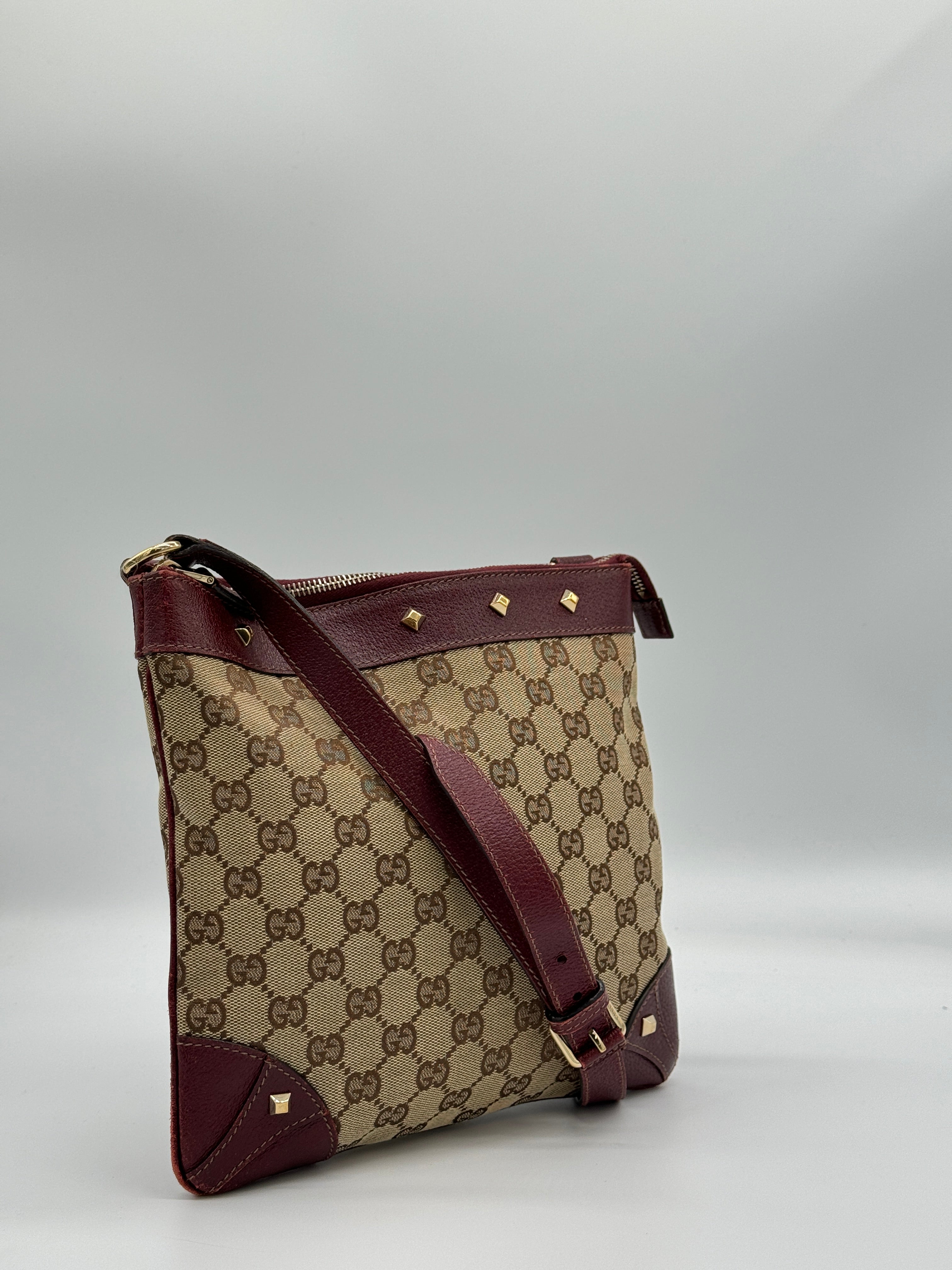 Gucci Studded Canvas