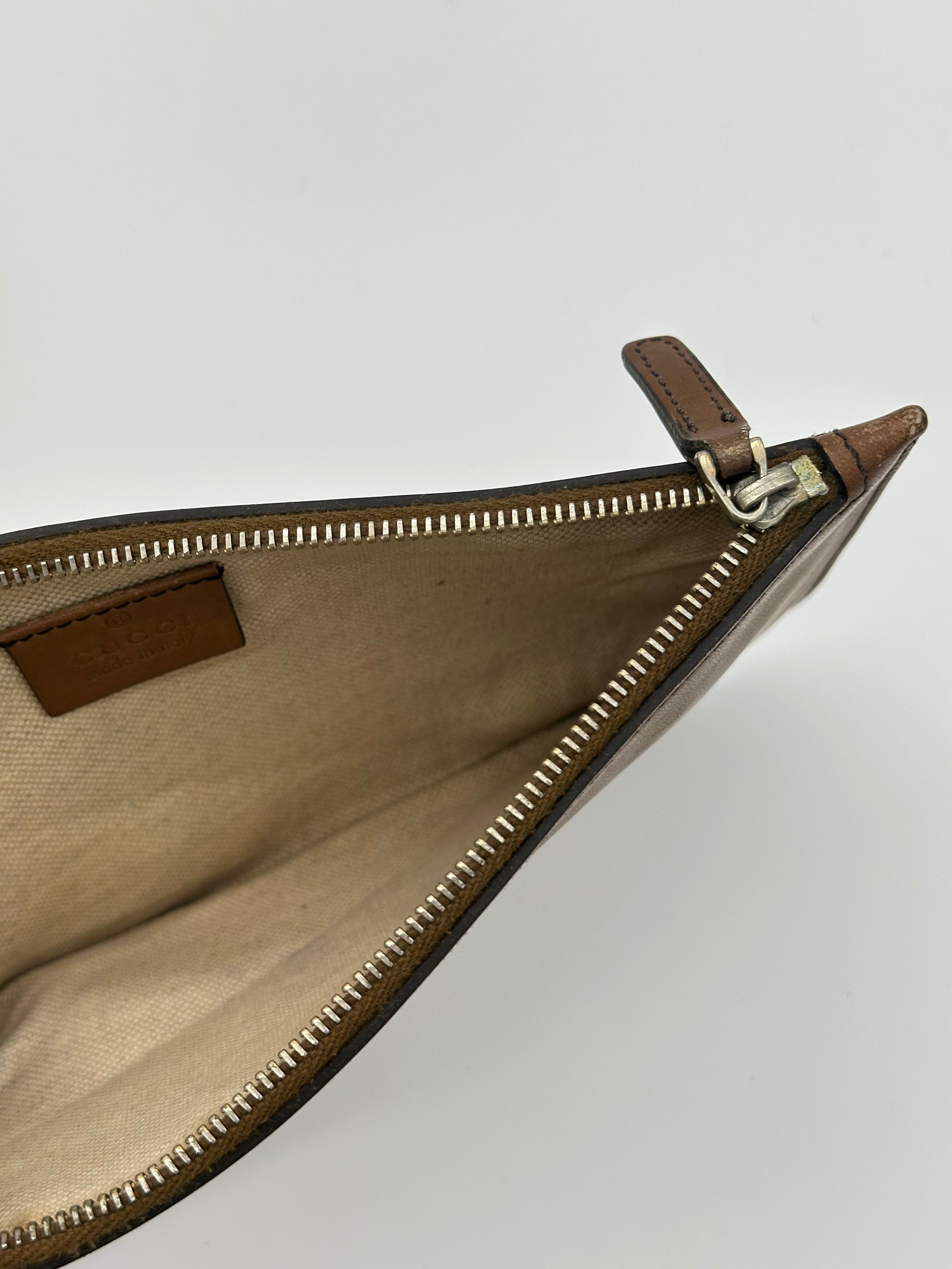 Gucci Craft Canvas Tote Bag