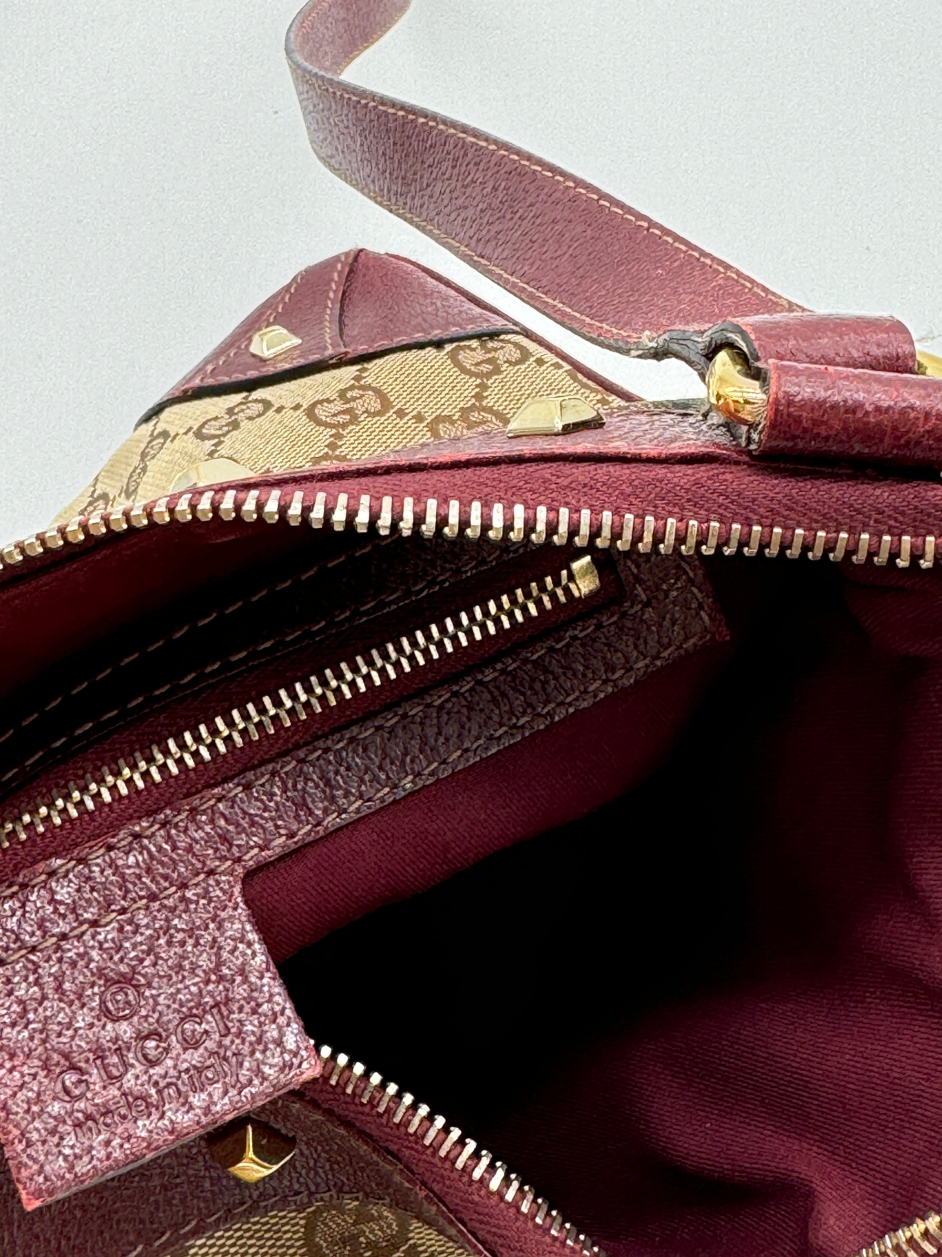 Gucci Studded Canvas