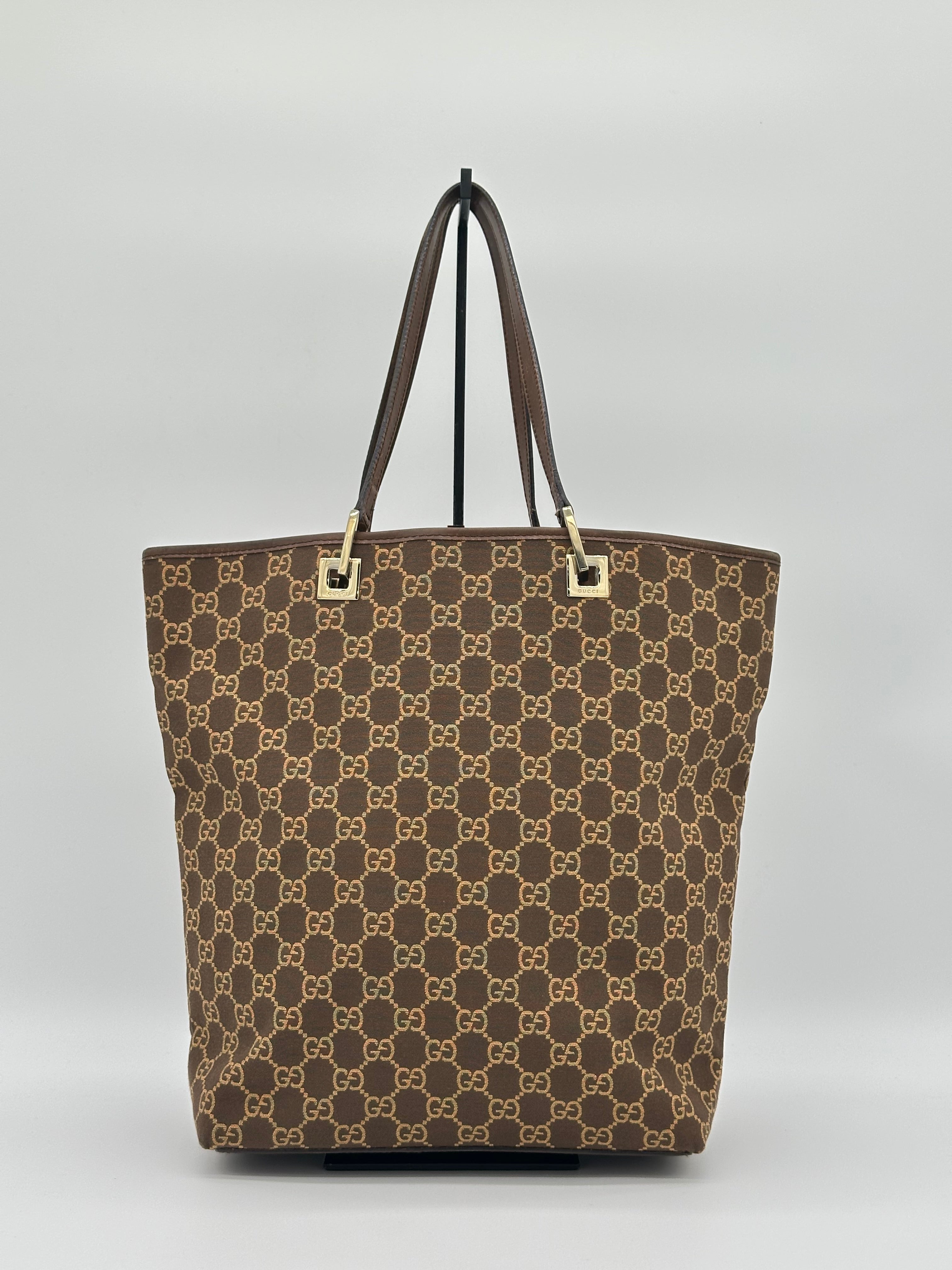 Gucci Canvas Tote Bag