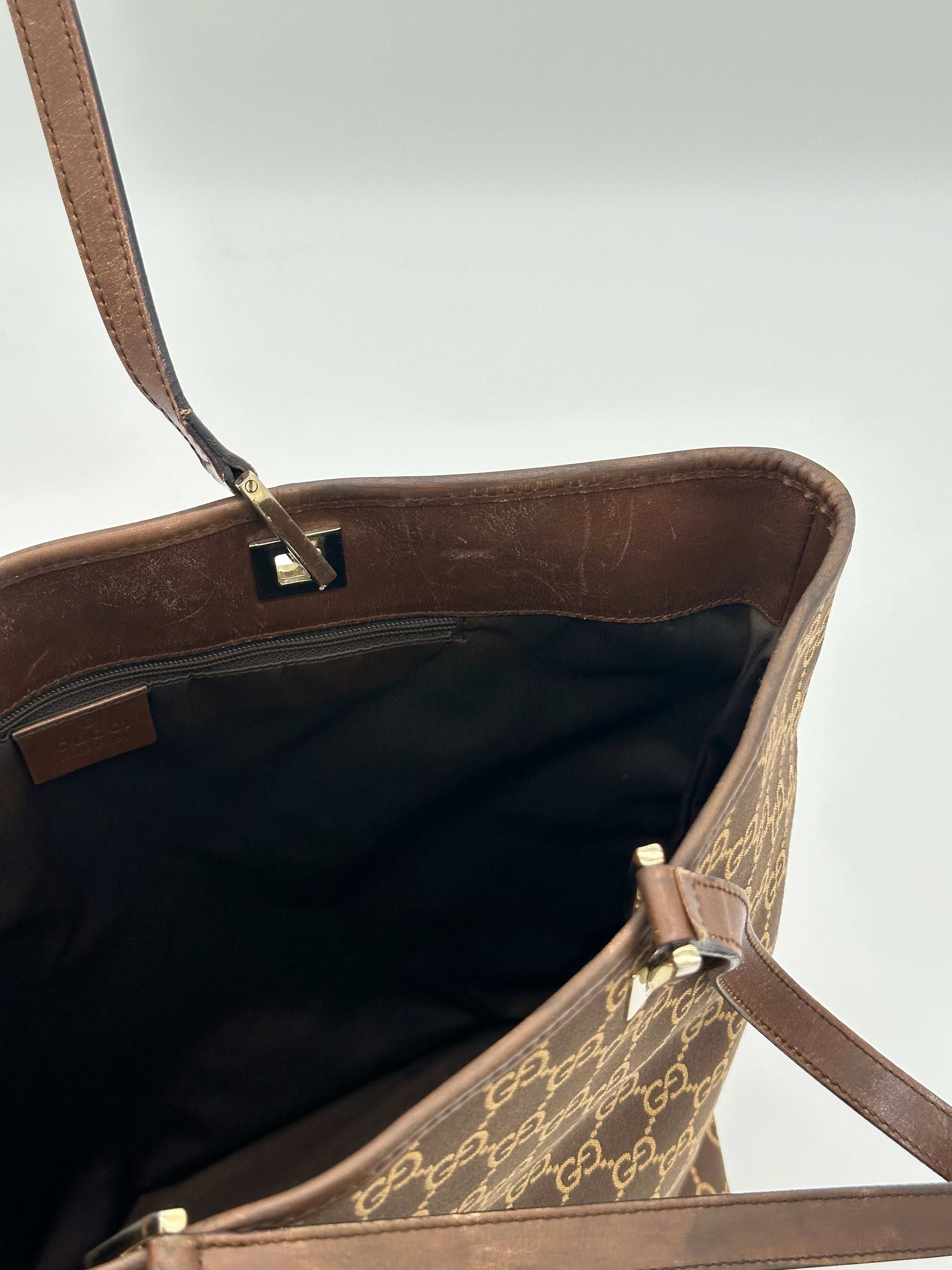 Gucci Canvas Tote Bag