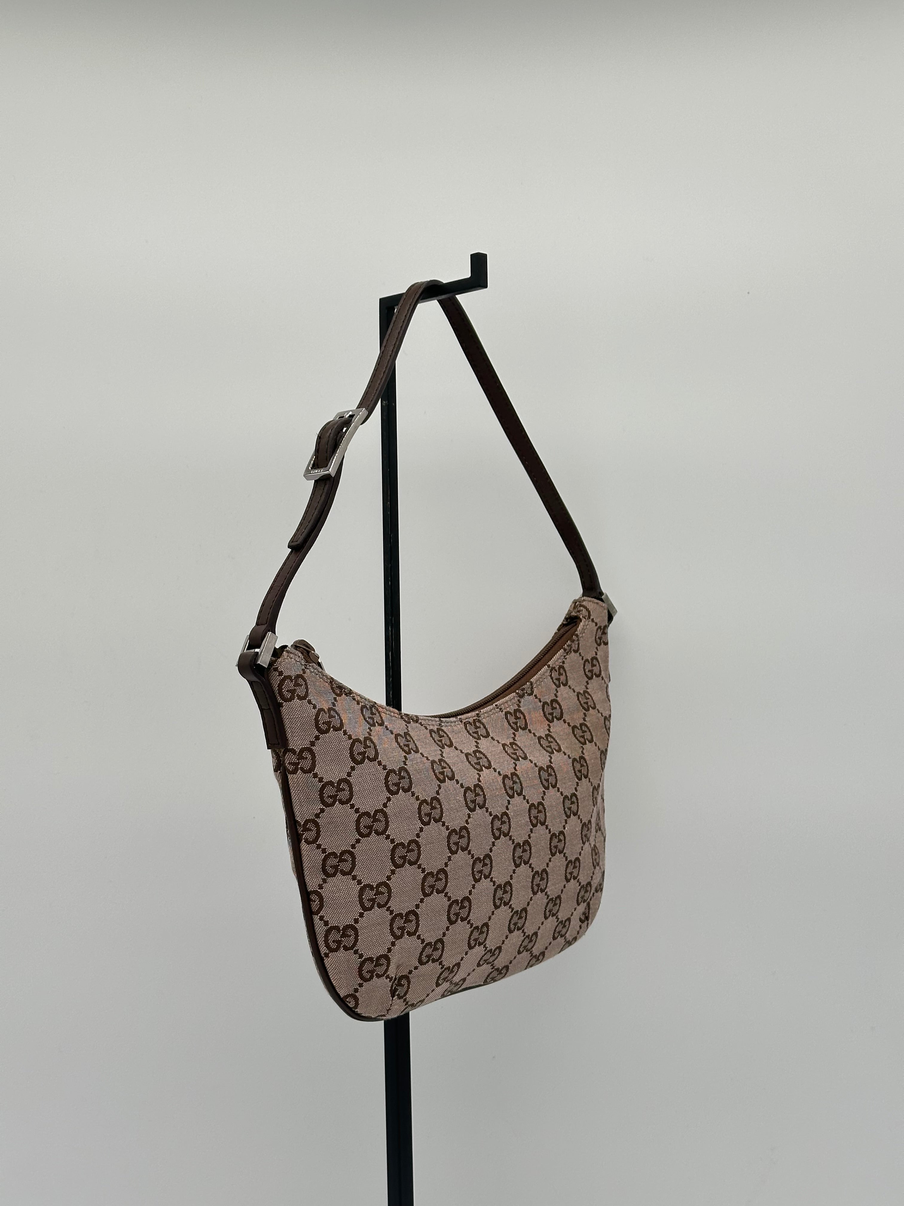 Gucci Canvas Baguette