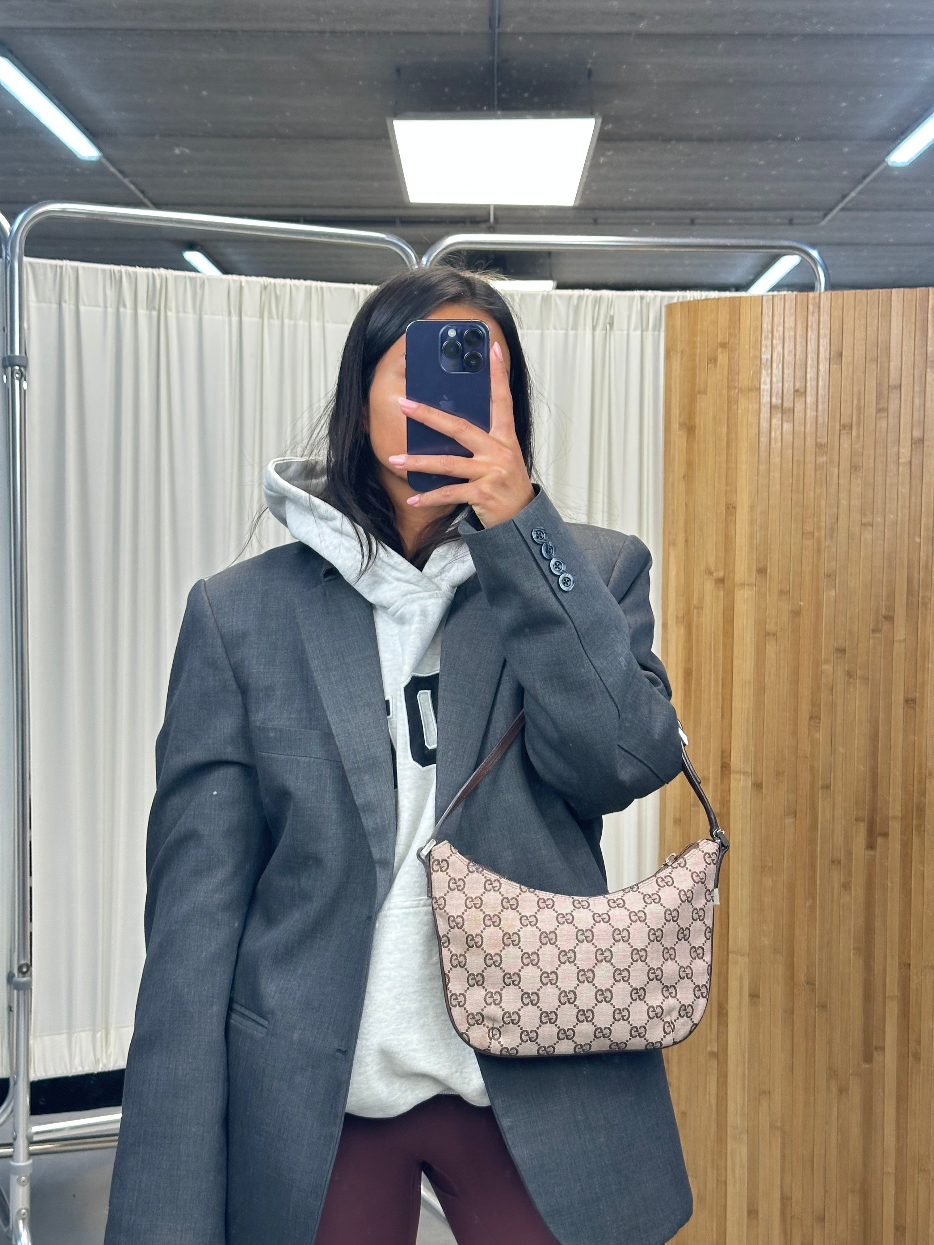 Gucci Canvas Baguette