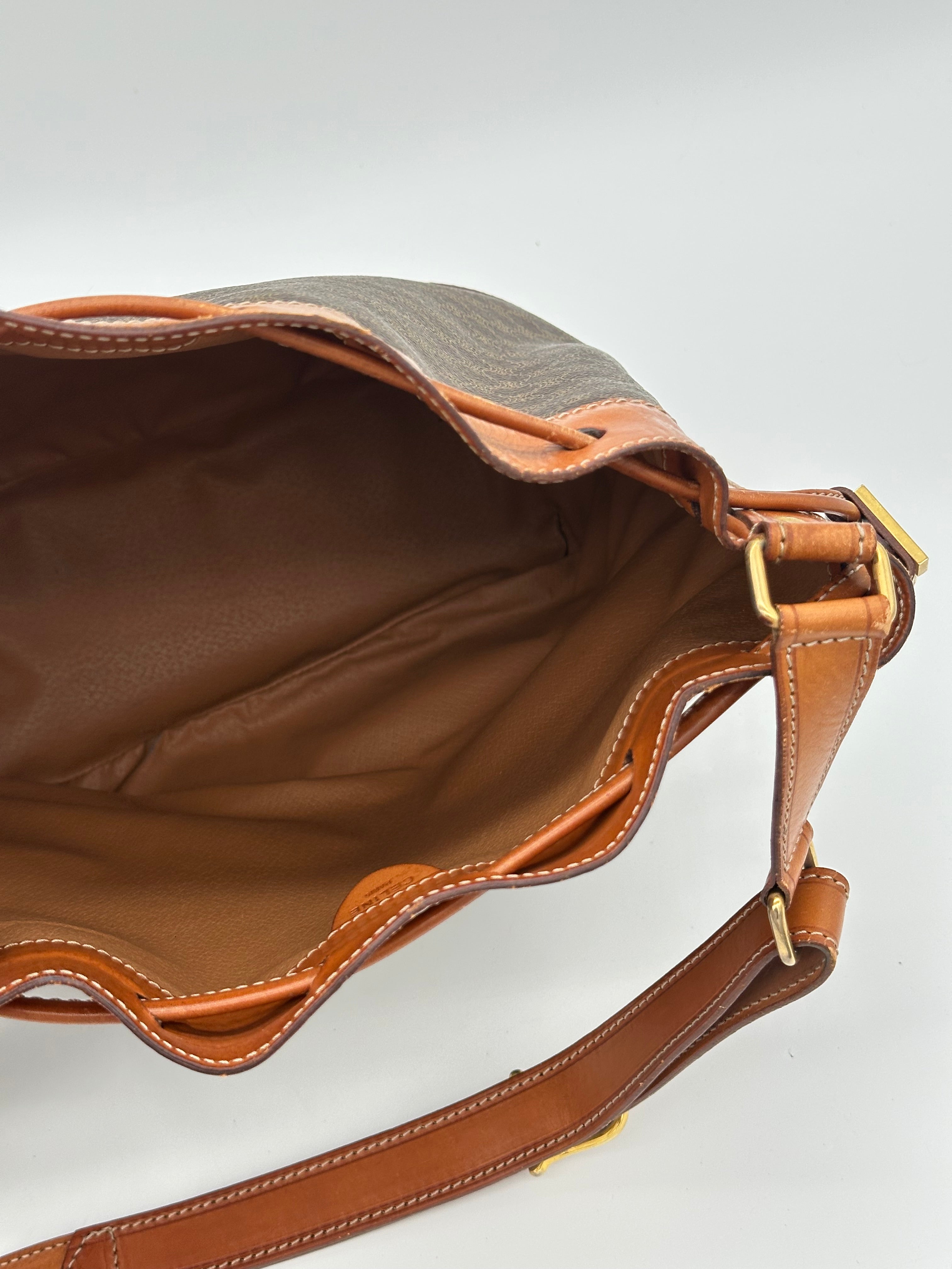 Céline Macadam Bucket Bag