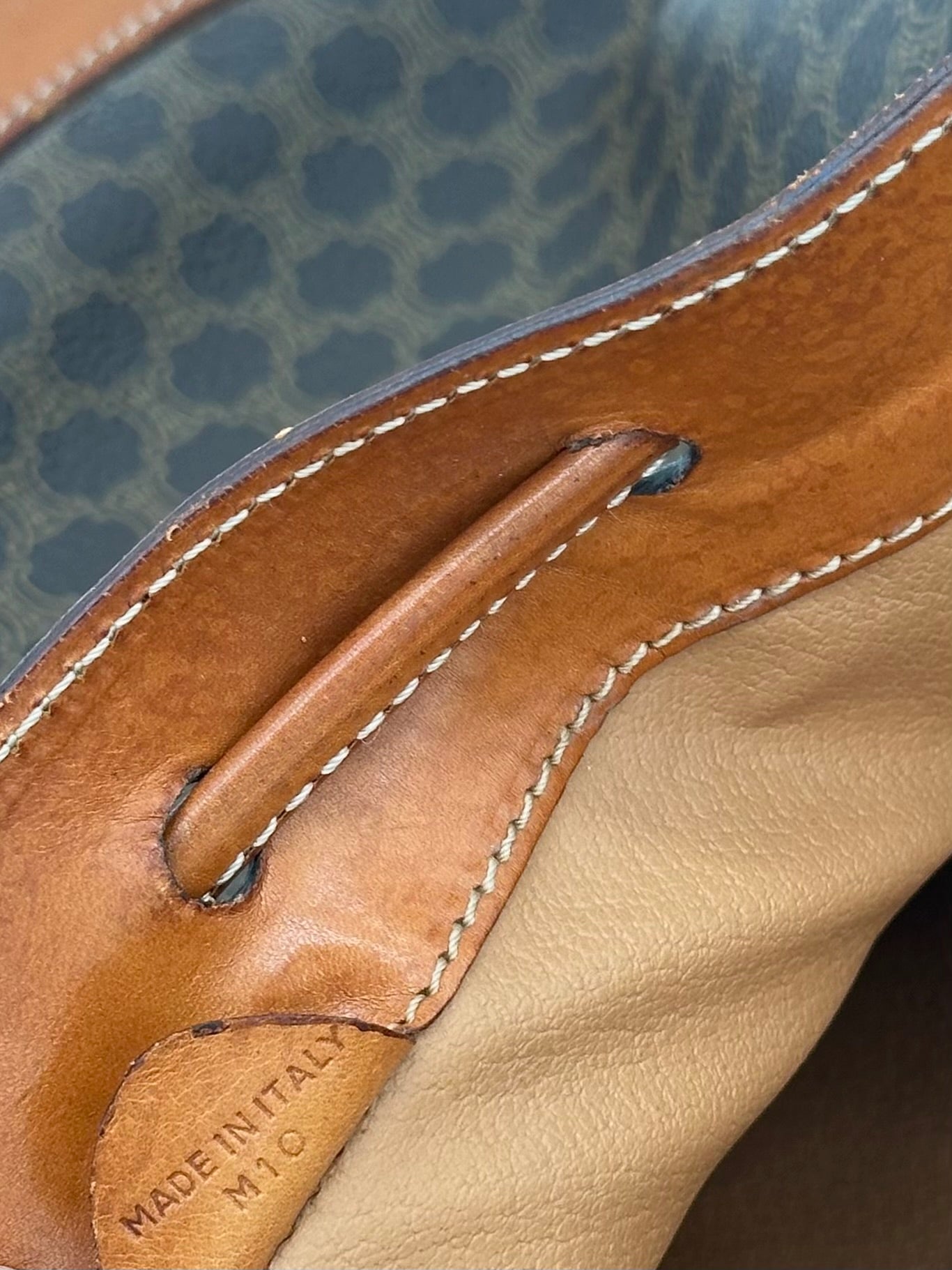 Céline Macadam Bucket Bag