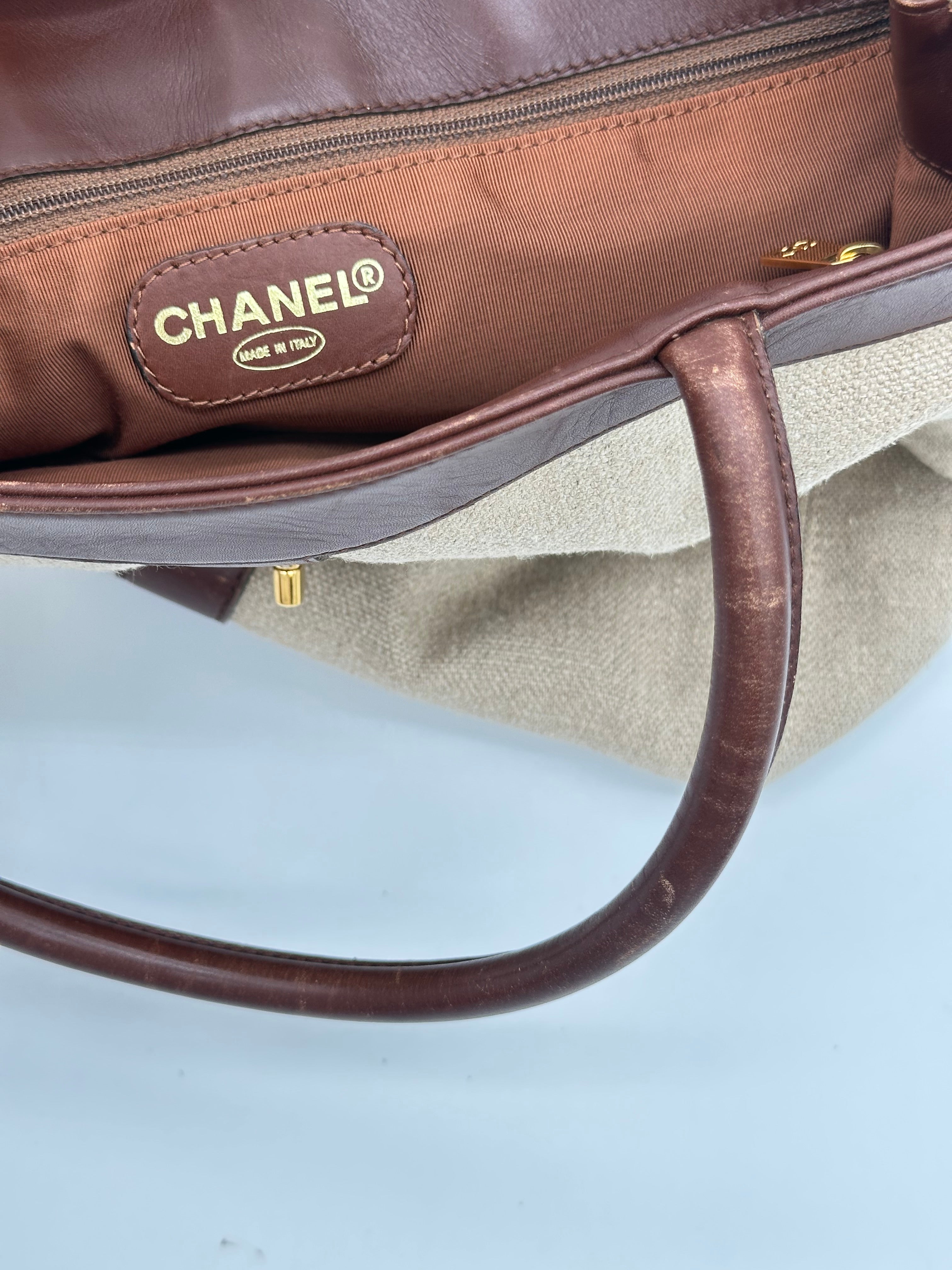 Chanel Top Handle Turnlock