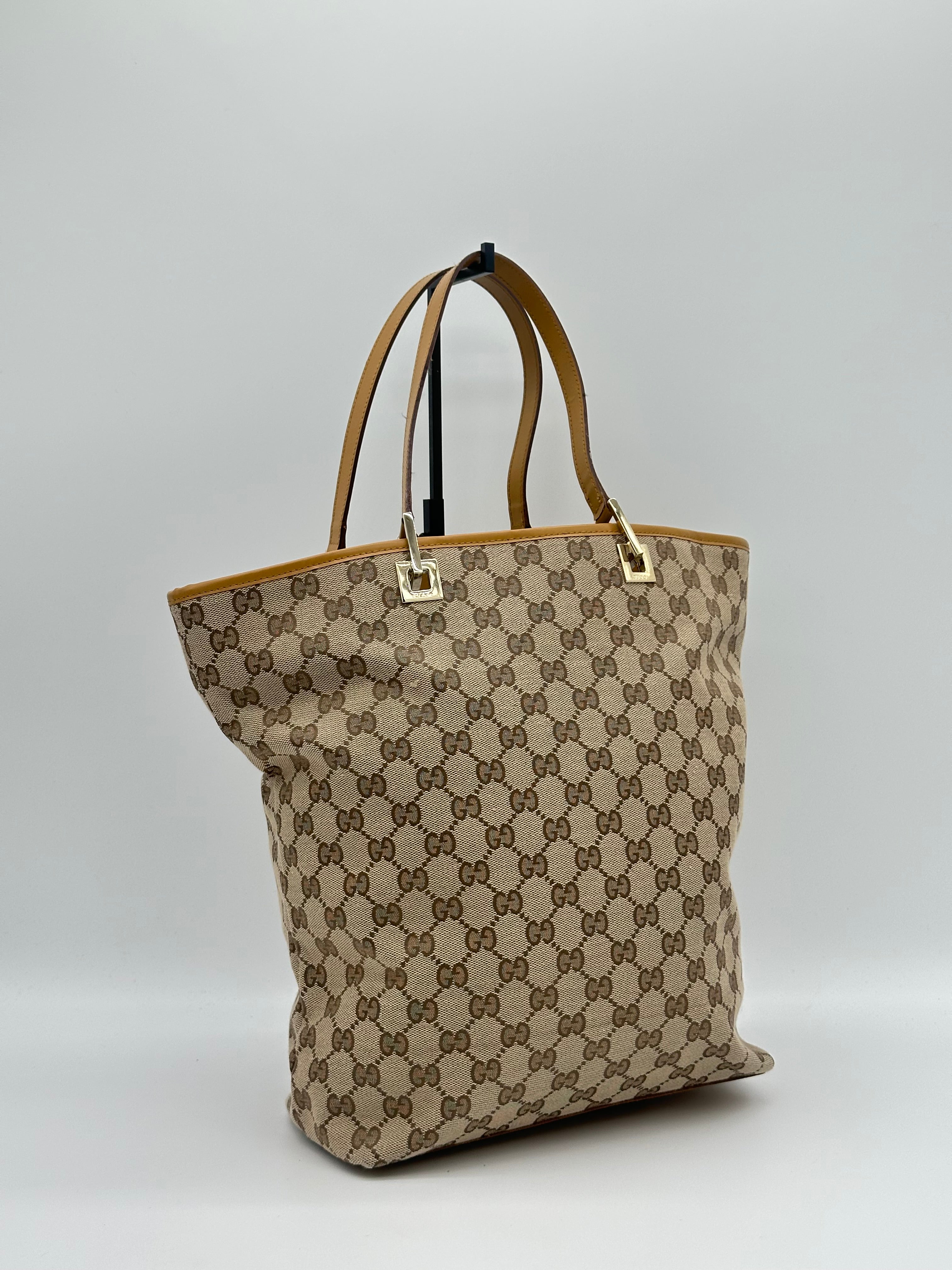 Gucci Canvas Tote Bag