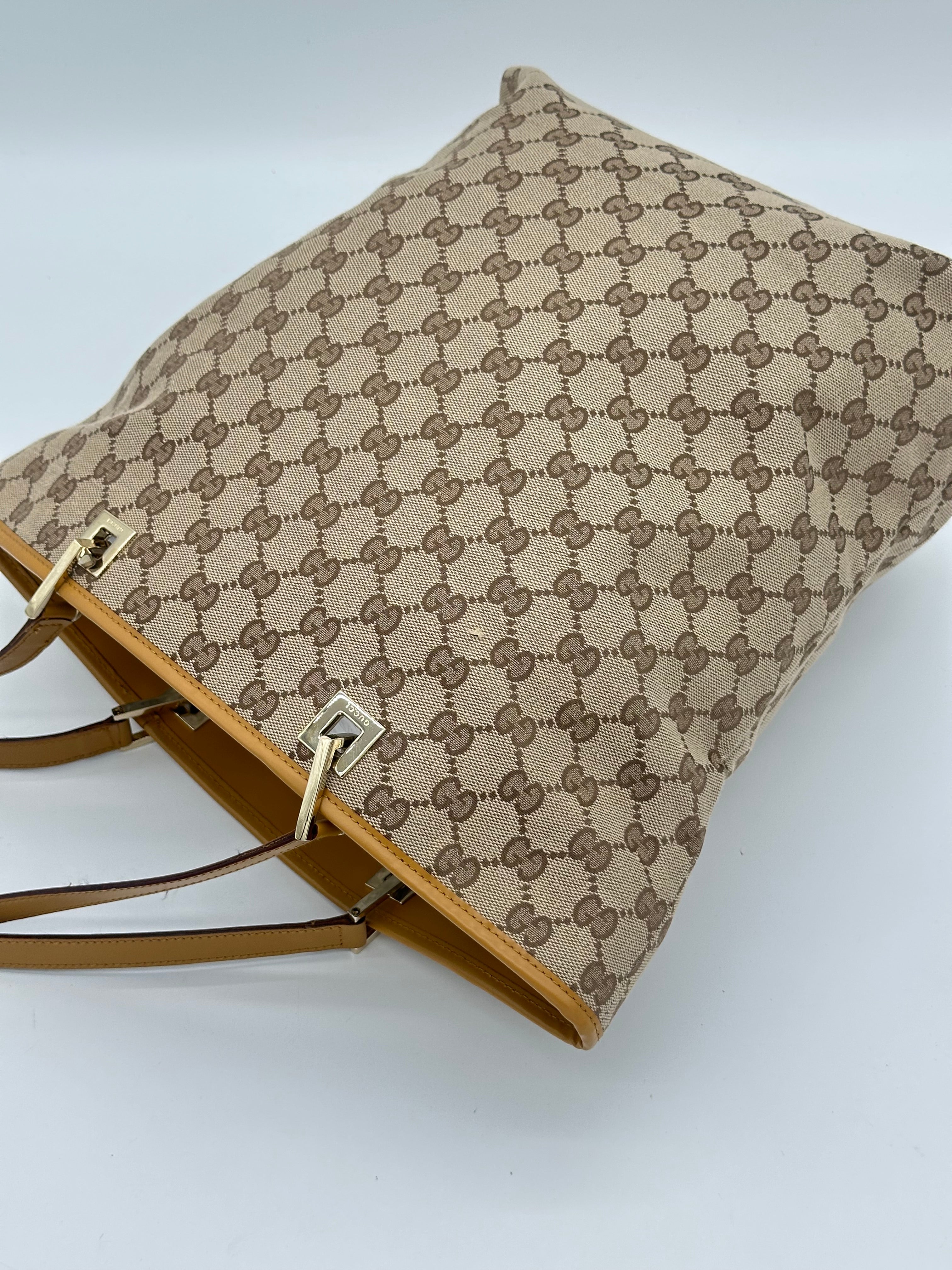 Gucci Canvas Tote Bag