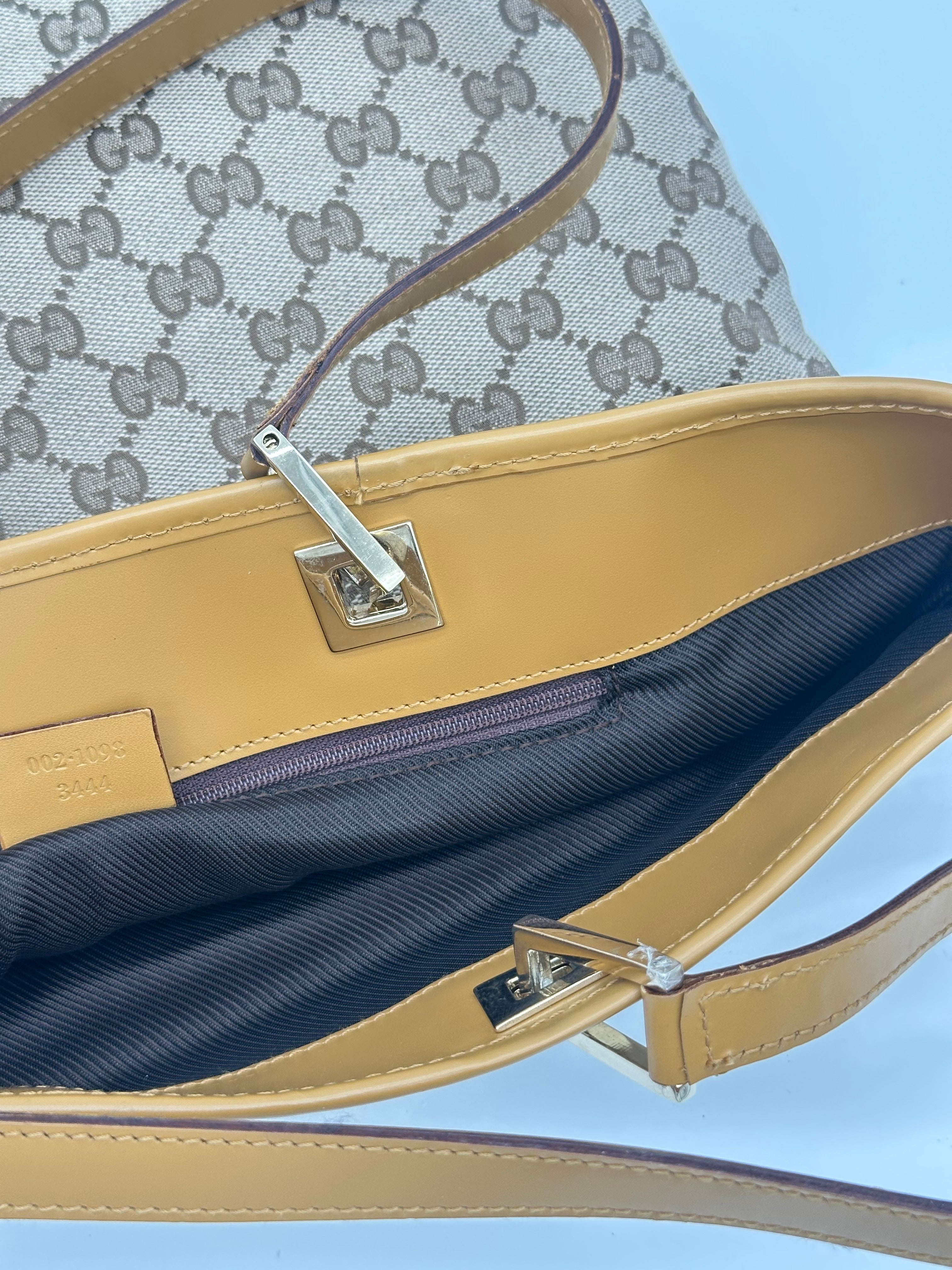 Gucci Canvas Tote Bag