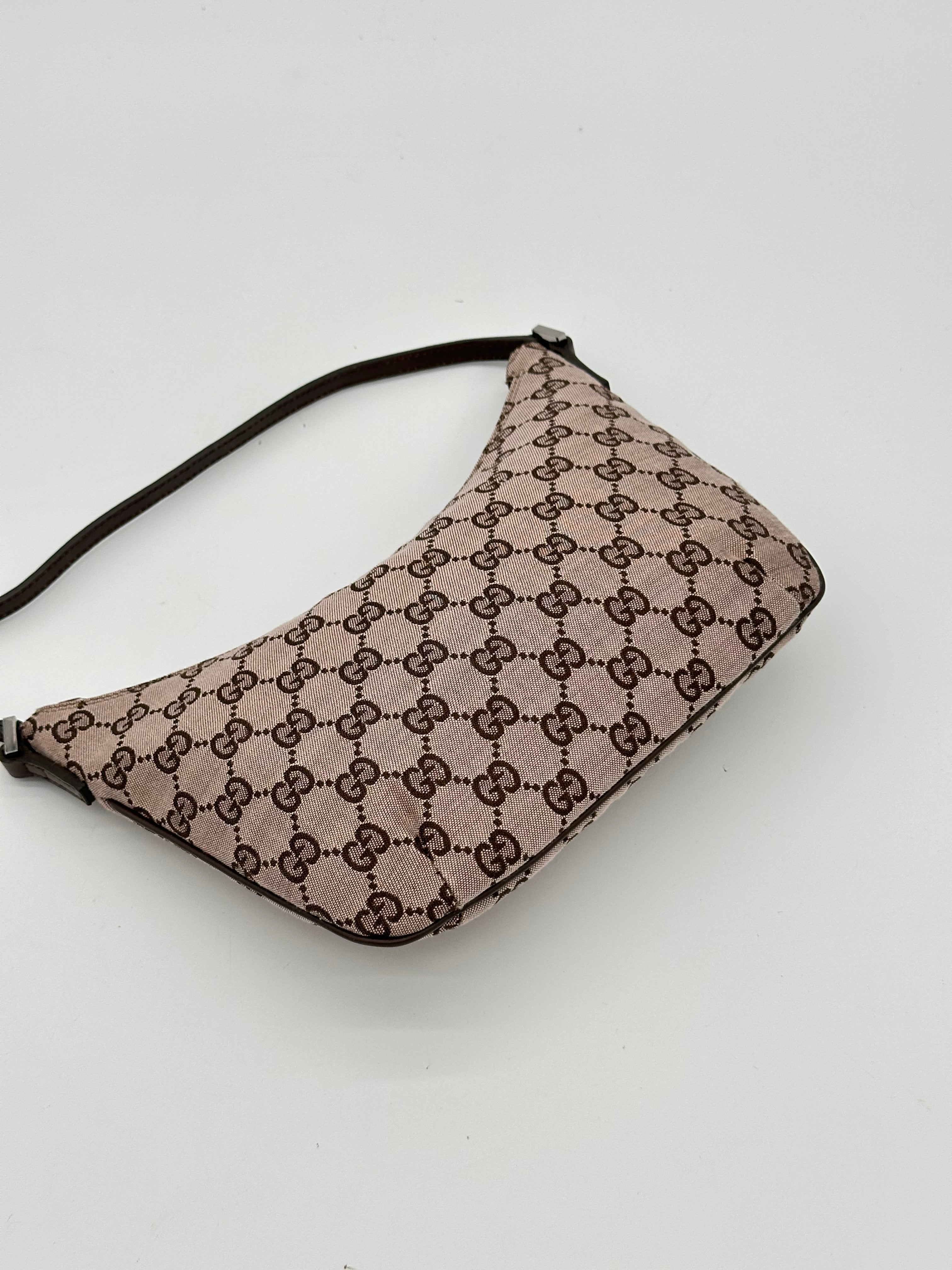 Gucci Canvas Baguette