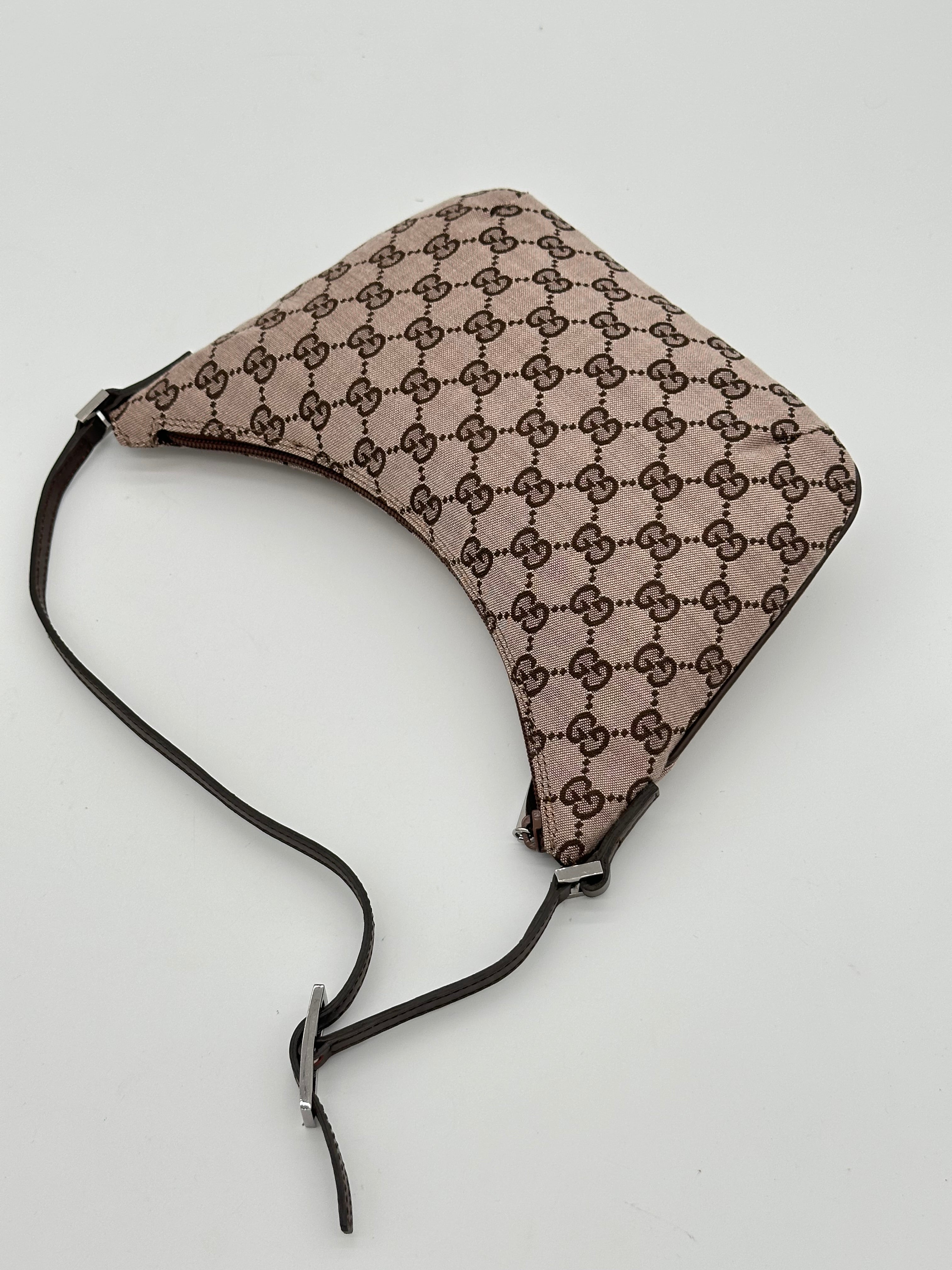 Gucci Canvas Baguette