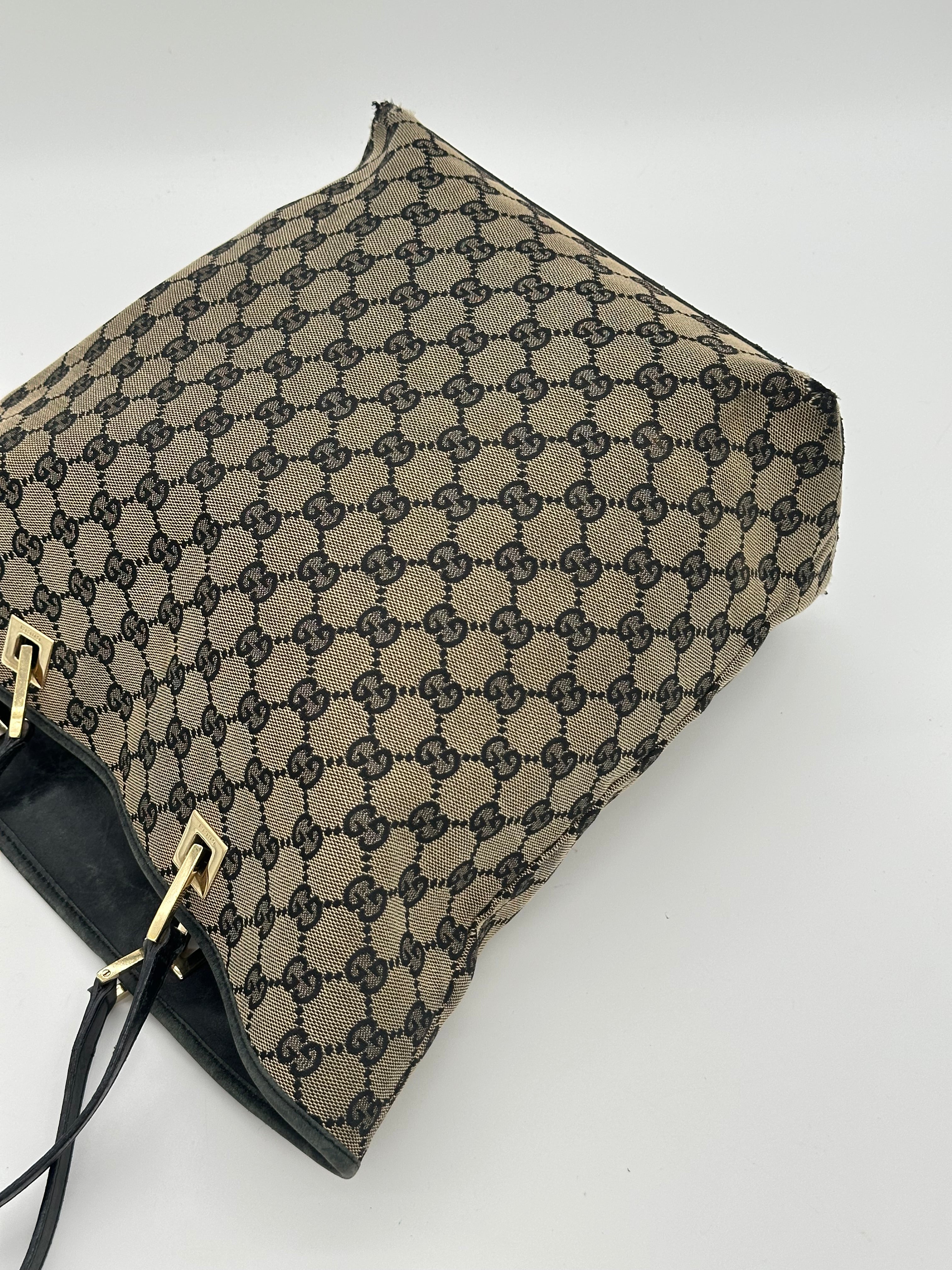 Gucci Canvas Tote Bag