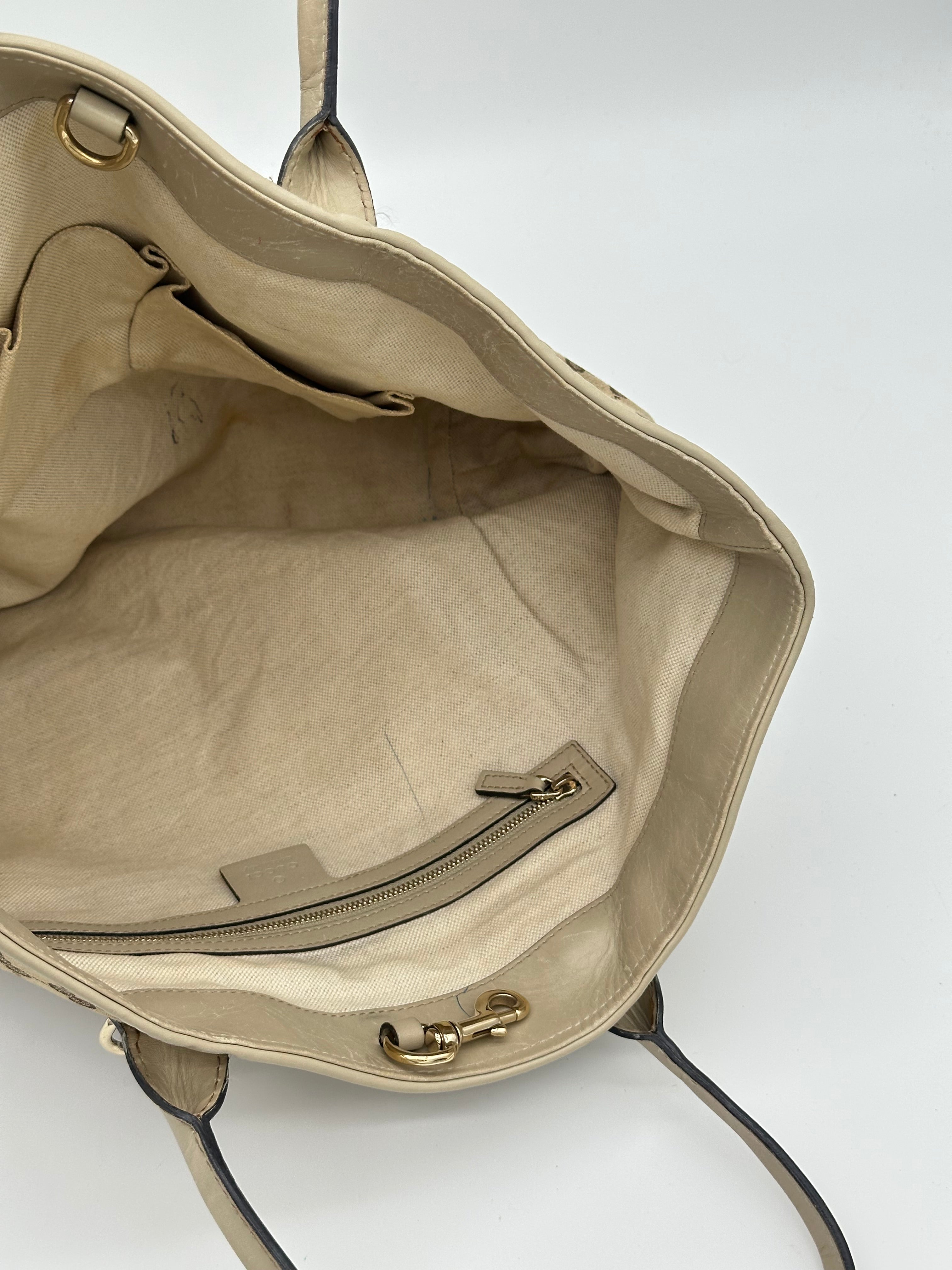 Gucci Heart Bit Tote Bag