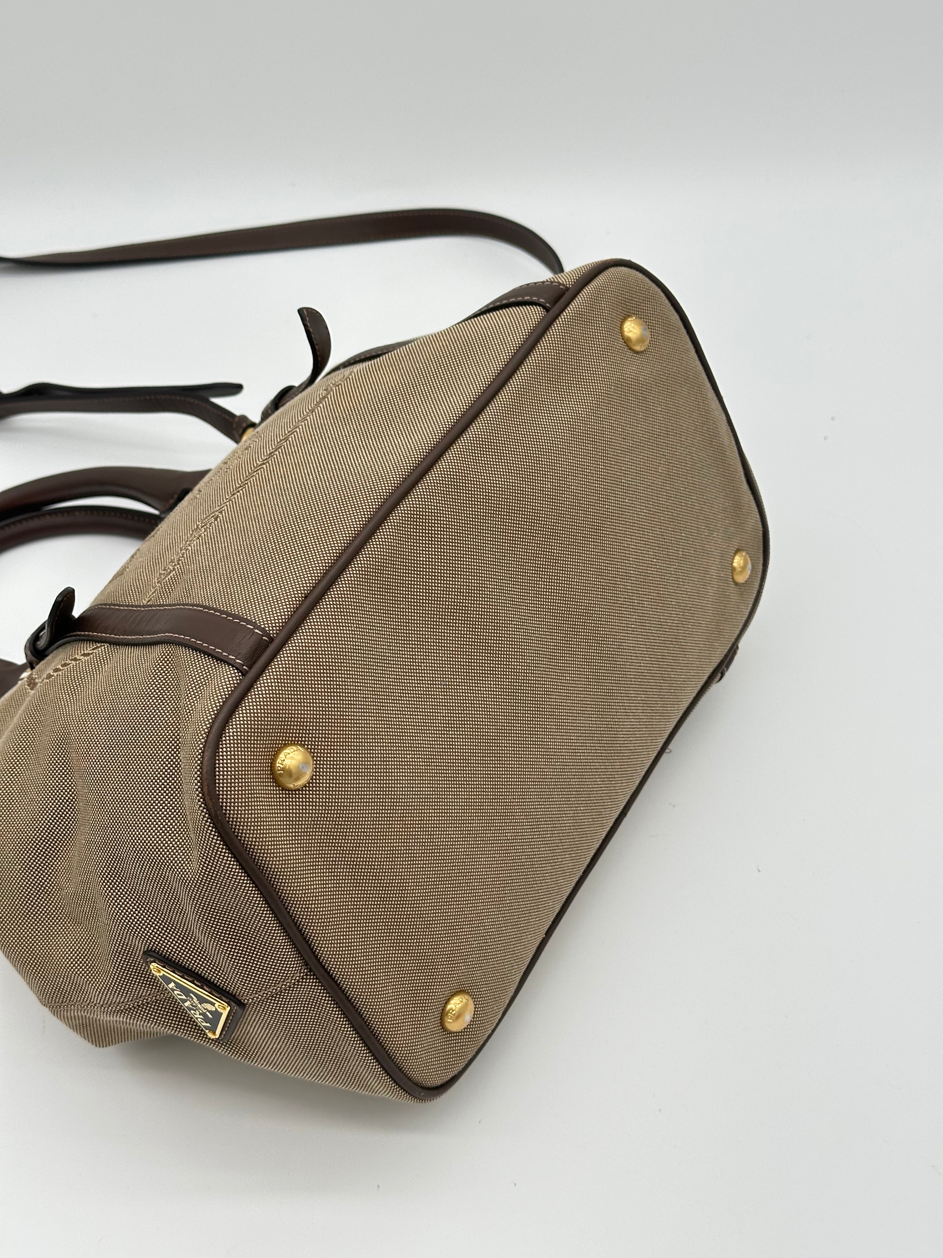 Prada Jaquard Tote Bag