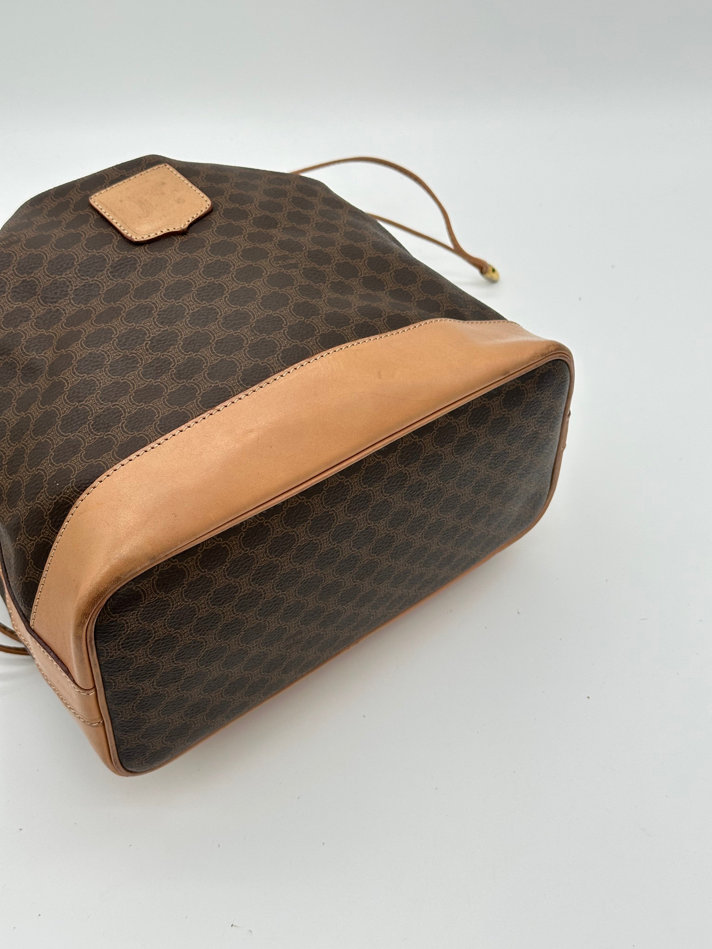 Céline Macadam Bucket Bag