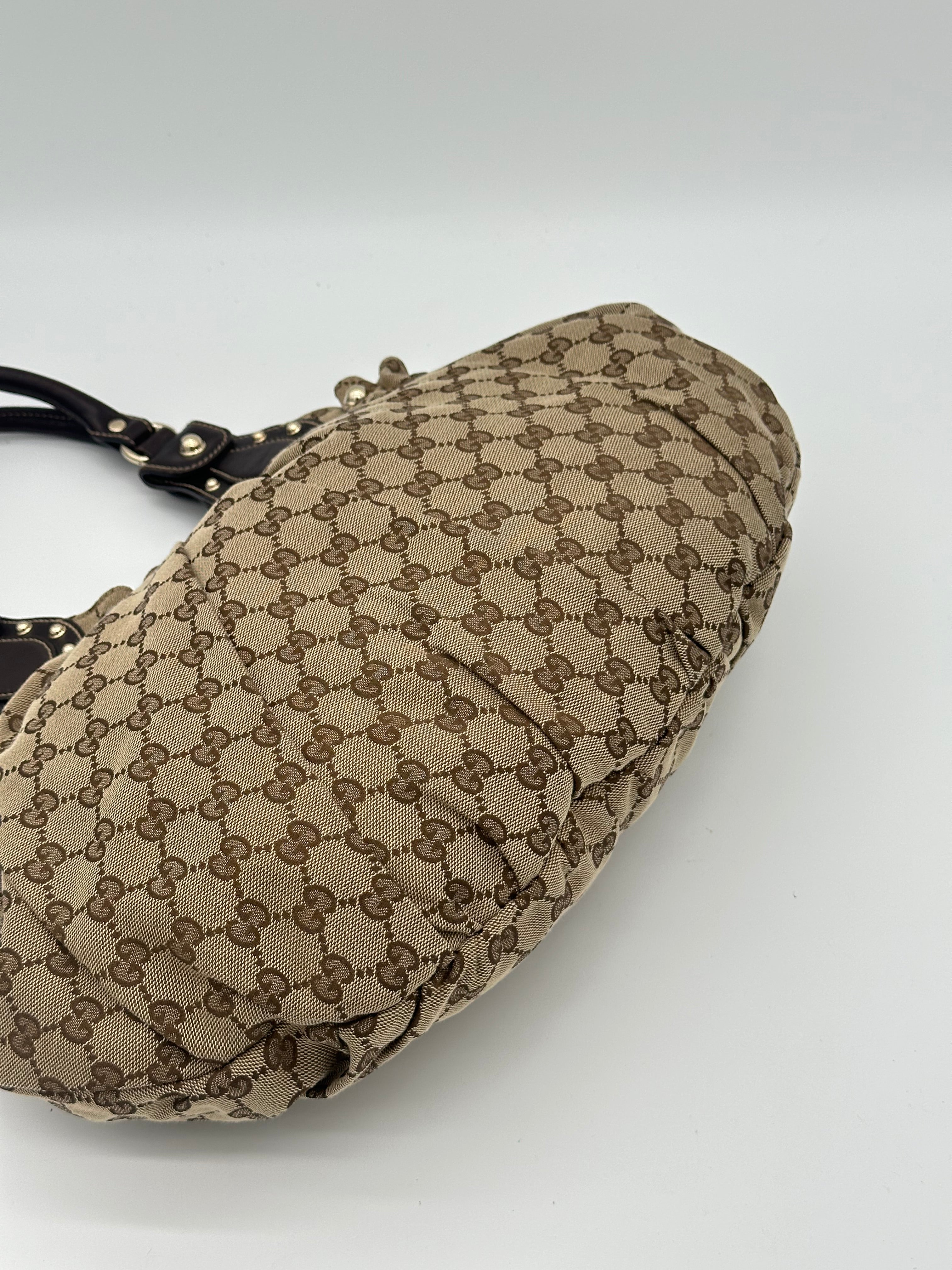 Gucci Studded Pelham Hobo